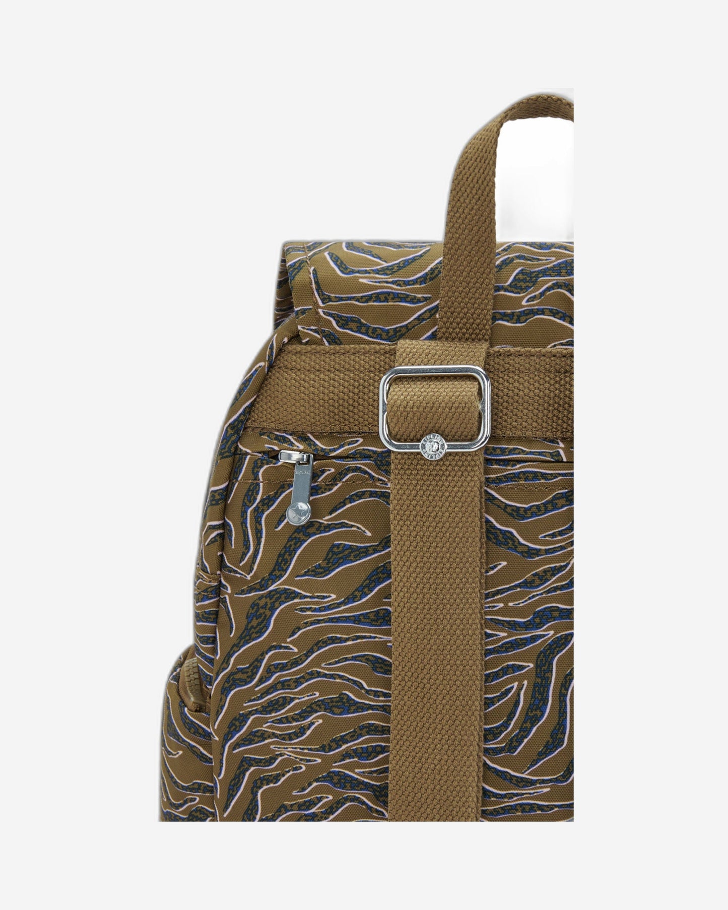 حقيبة ظهر Kipling City Zip S Undersea Leaves صغيرة I6345-1PR