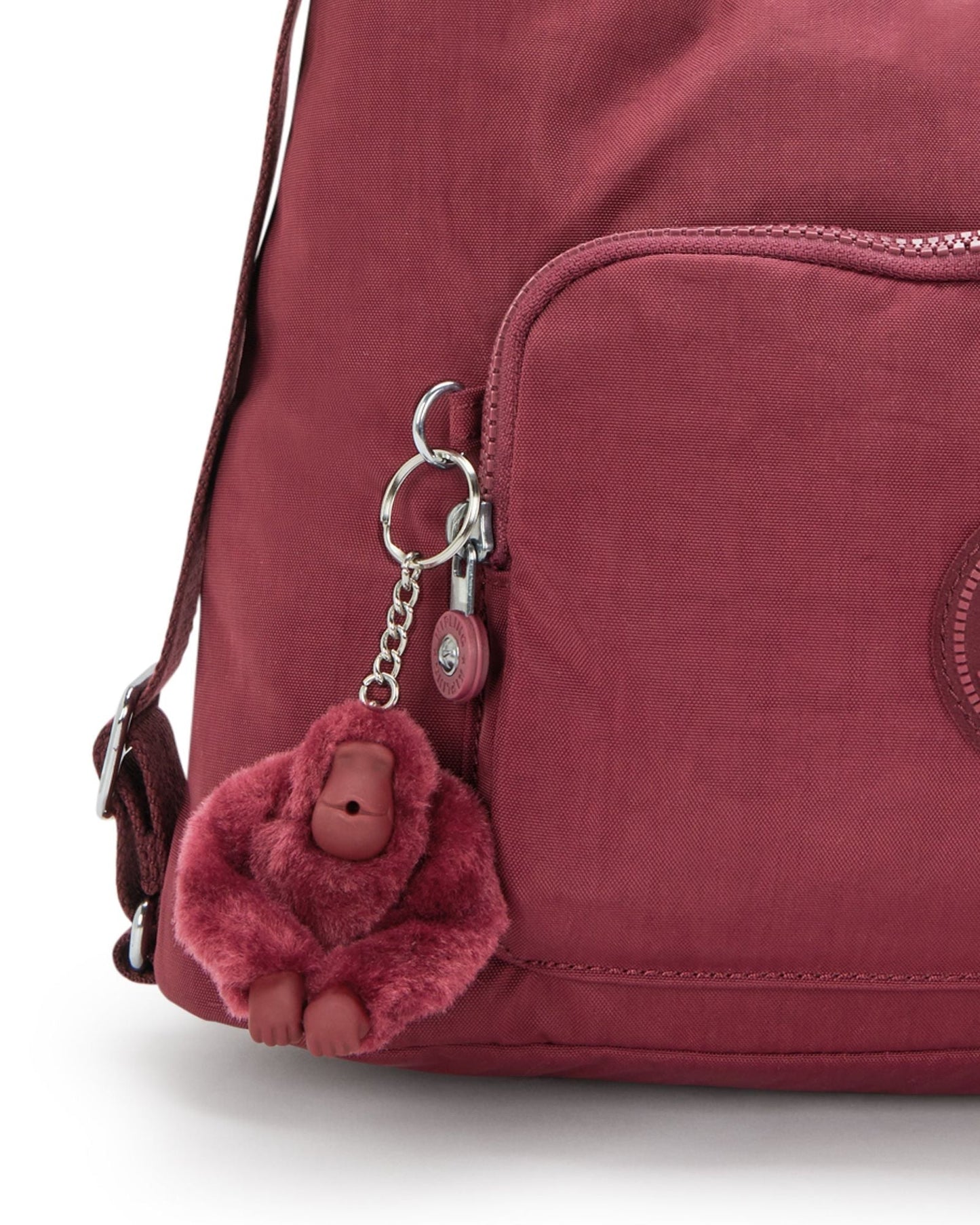 حقيبة كتف متوسطة Kipling Yenna Lounge Wine (قابلة للتحويل إلى حقيبة ظهر) I6721-5FW