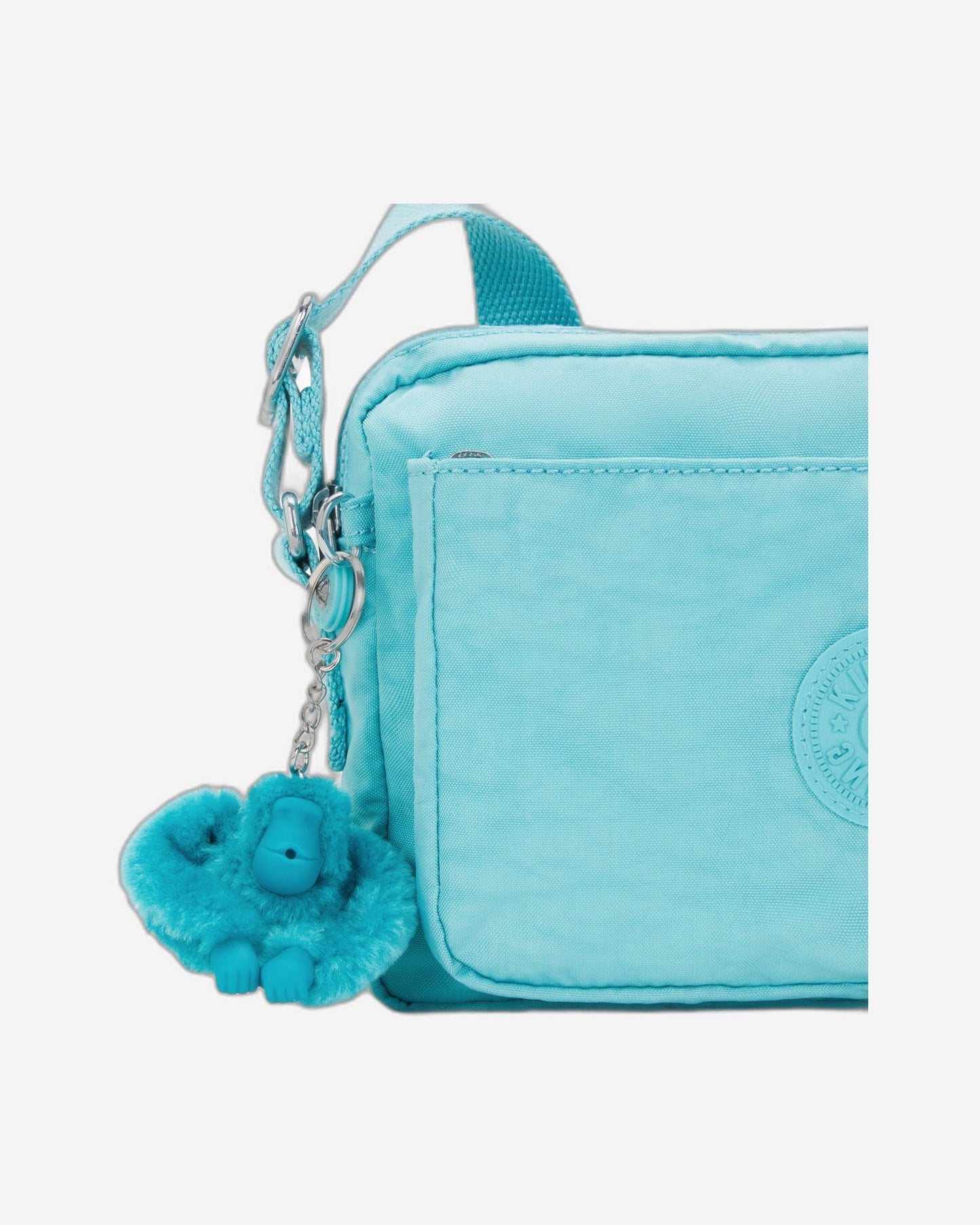 حقيبة كروسبودي متوسطة Kipling Abanu M باللون الأزرق المائي الداكن C2I7076-T6E