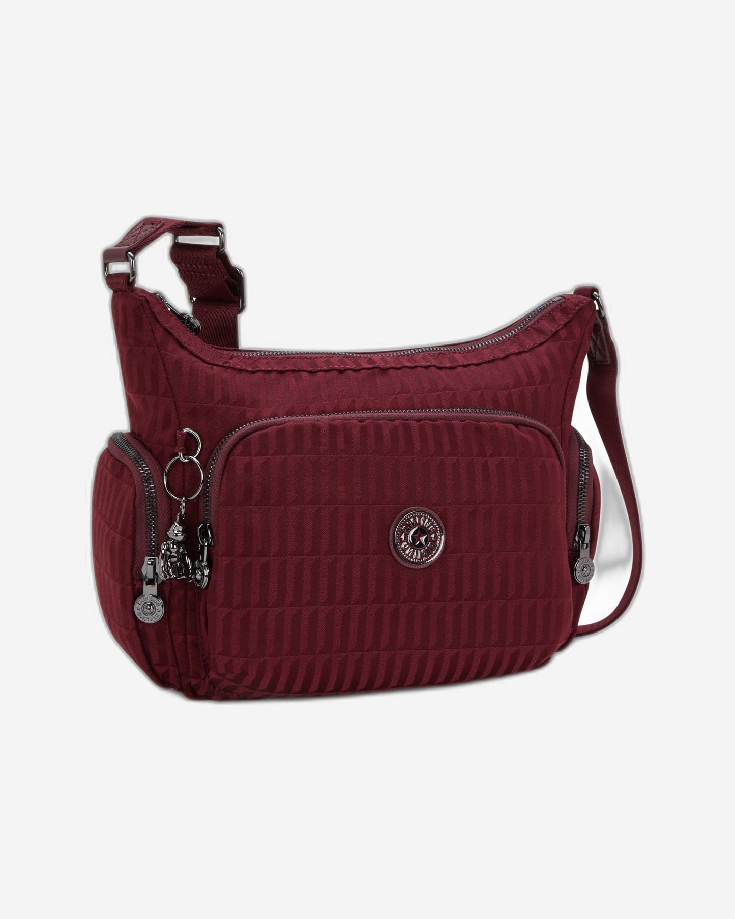 Kipling Gabb S Maroon Tile Jq حقيبة كروس متوسطة I7101-9HX