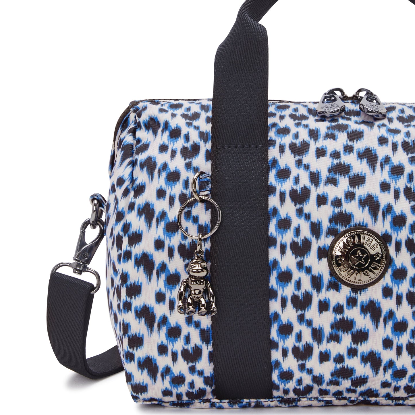 حقيبة يد KIPLING-Bina M-Medium (بحزام كتف قابل للفصل)-Curious Leopard-I7571-1HZ
