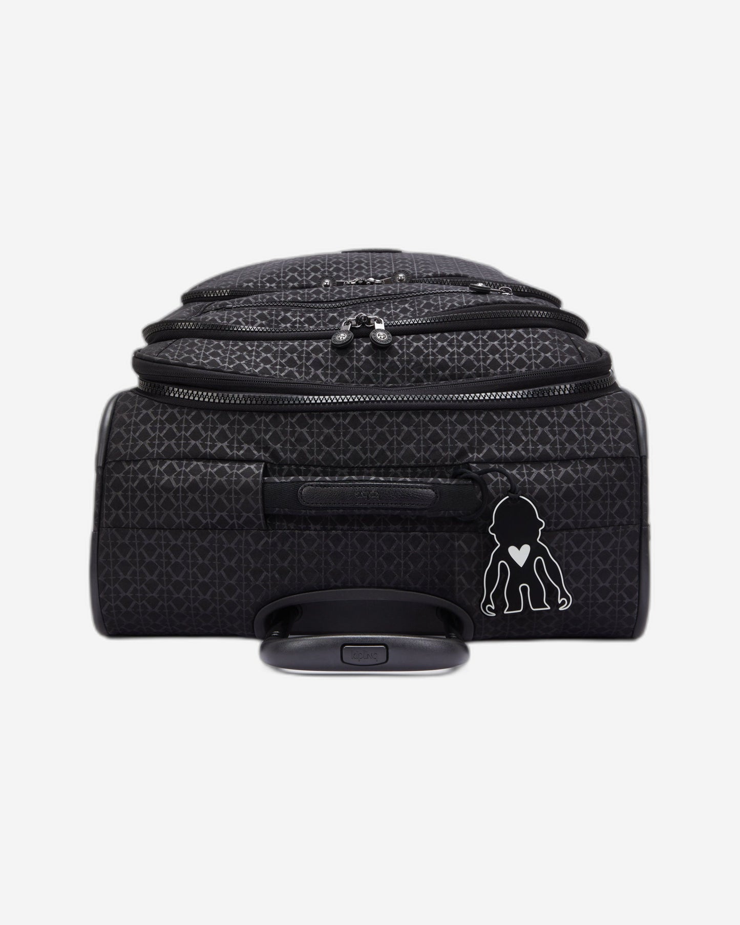 حقيبة سفر بعجلات متوسطة قابلة للتوسيع من Kipling New Youri Spin M Signature Emb I7575-K59