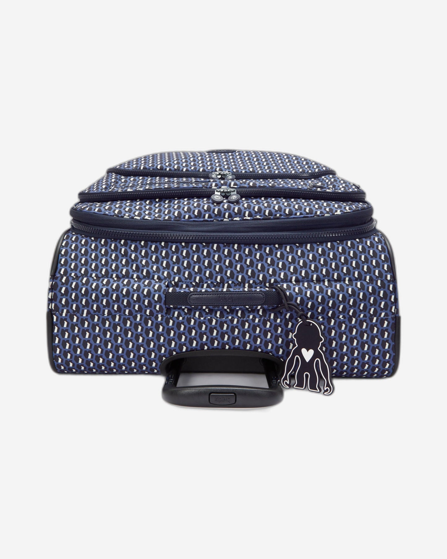 حقيبة Kipling New Youri Spin L 3D K زرقاء كبيرة قابلة للتمدد I7640-4JS