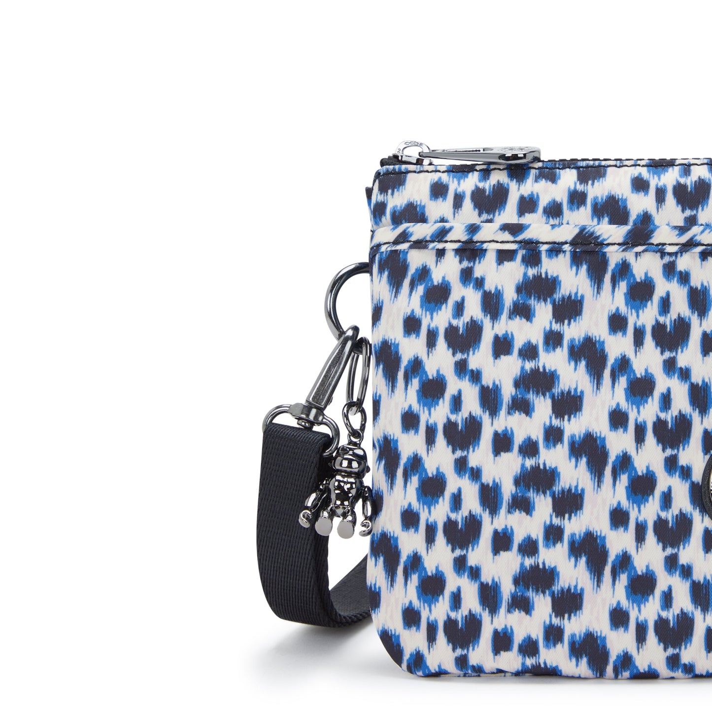 KIPLING-Riri-حقيبة كروس صغيرة (بحزام قابل للإزالة)-Curious Leopard-I7679-1HZ