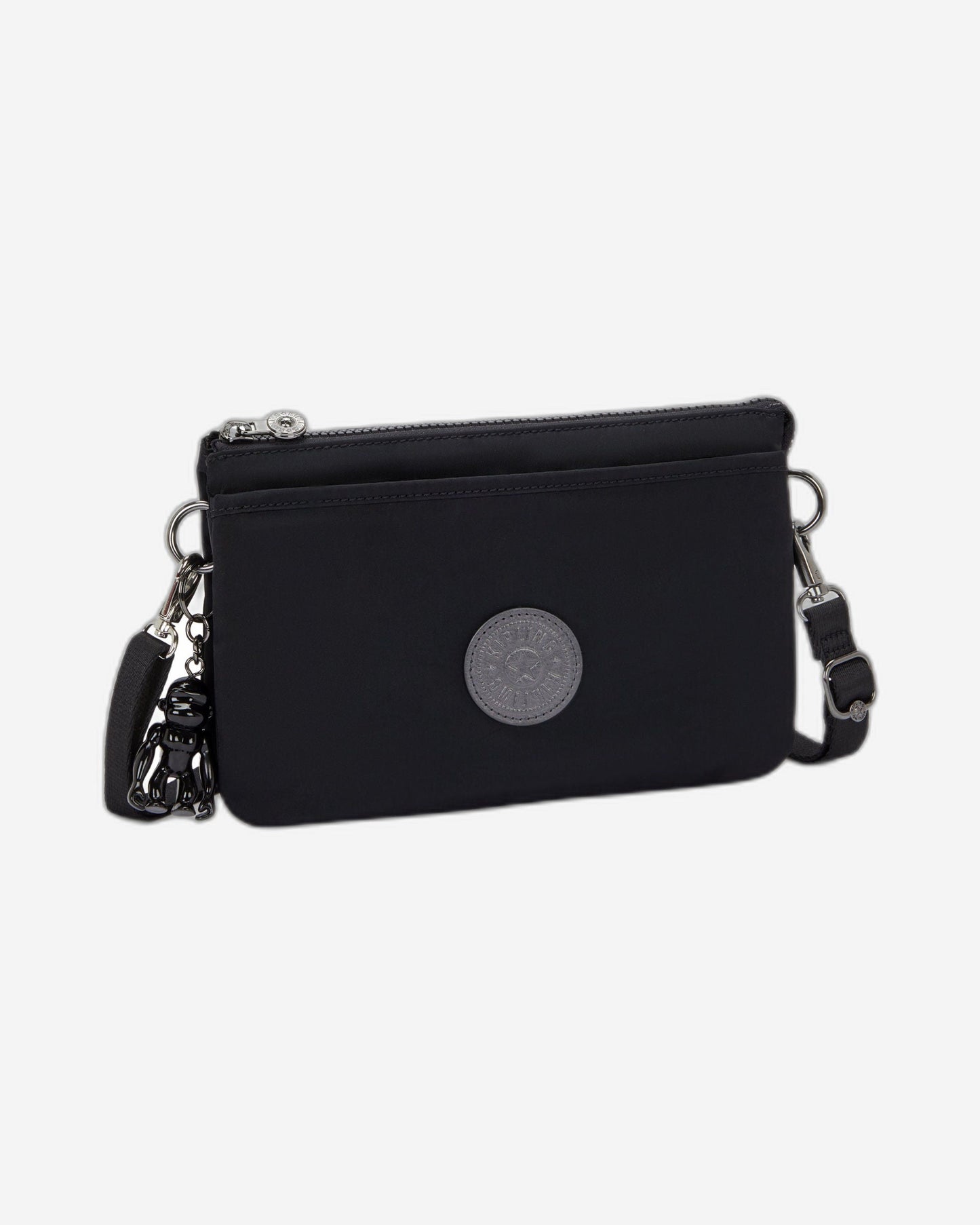 حقيبة كروس صغيرة Kipling Riri Infinite Black (مع حزام كتف قابل للإزالة) I7679-2EN