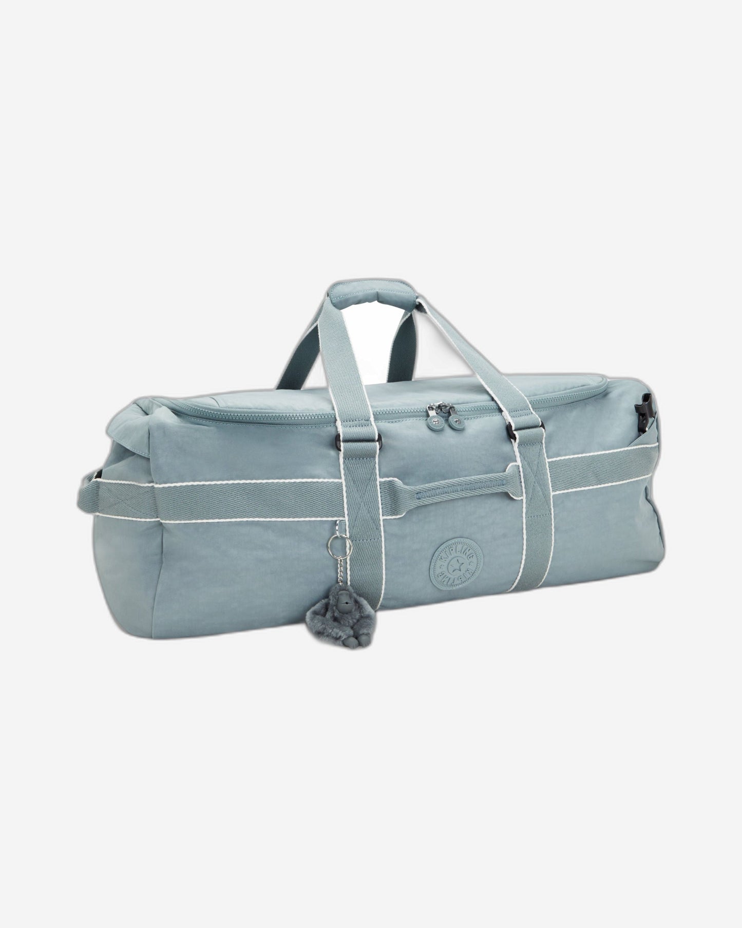 حقيبة Kipling Jonis M مريحة رمادية متوسطة الحجم لعطلة نهاية الأسبوع I7893-3NL