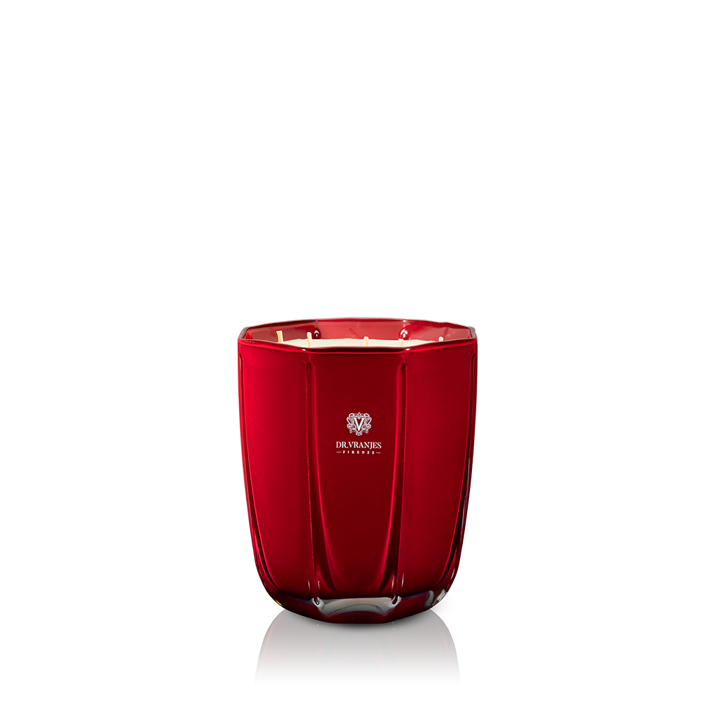 DR. VRANJES DECORATIVE CANDLE TORMALINA - ROSSO NOBILE 1KG - Jashanmal Home