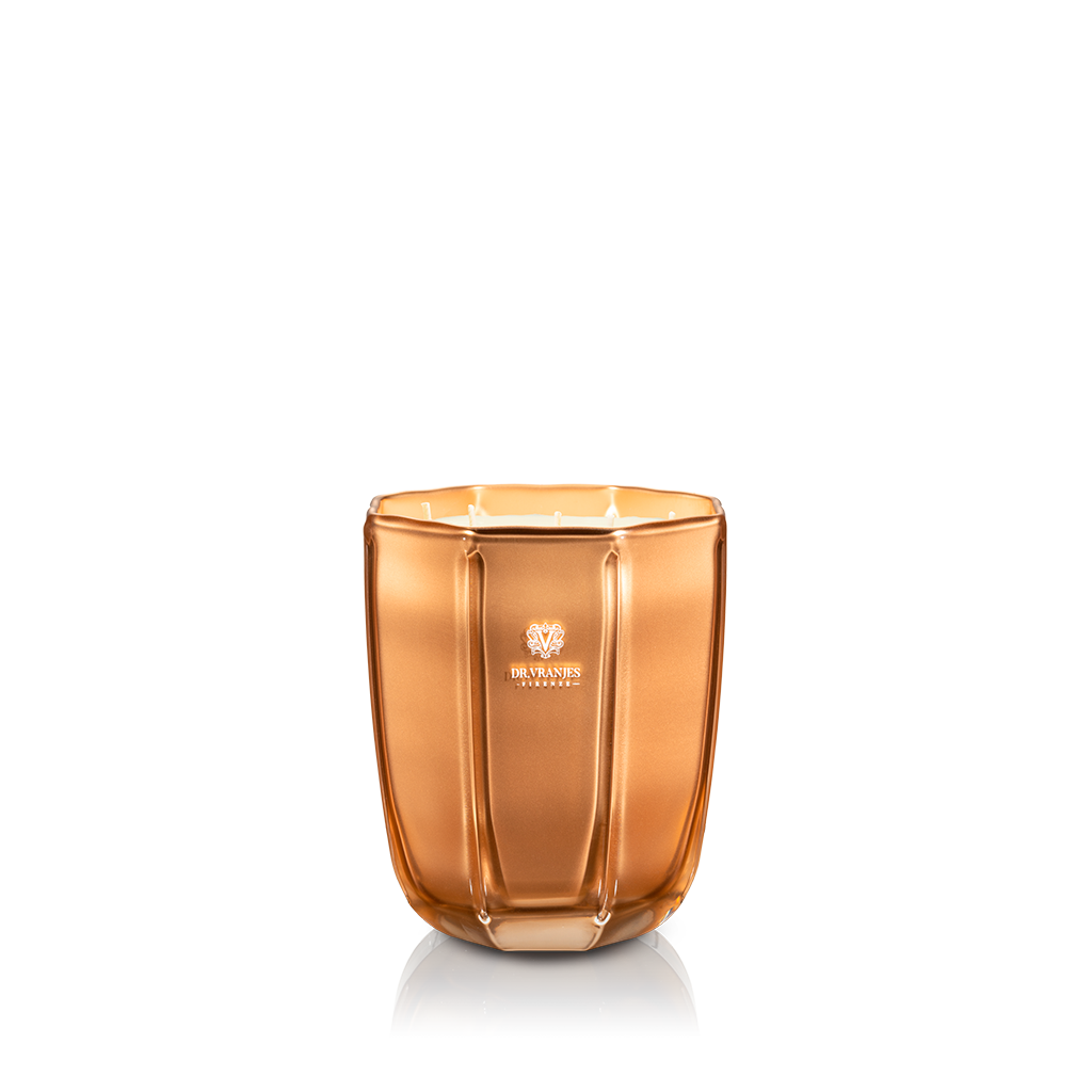 DR. VRANJES DECORATIVE CANDLE ORO MET - OUD NOBILE 1 KG - Jashanmal Home