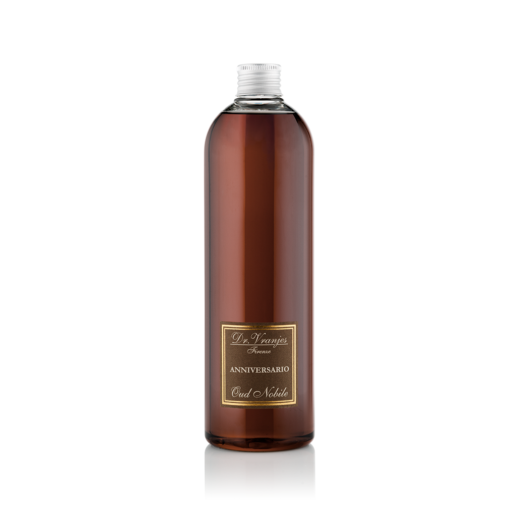 DR. VRANJES ANNIVERSARIO OUD NOBILE ROOM DIFFUSER 500 ML REFILL - Jashanmal Home