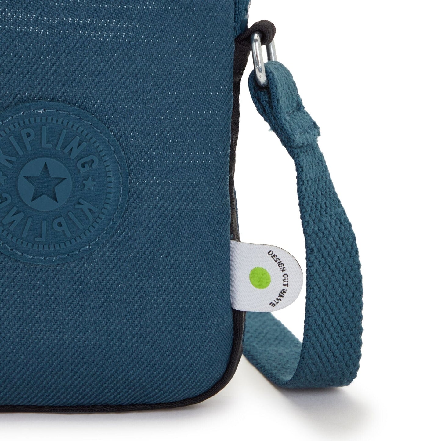 حقيبة هاتف Kipling-Tally-منسوجة باللون الأزرق المخضر Bl-I5189-N15
