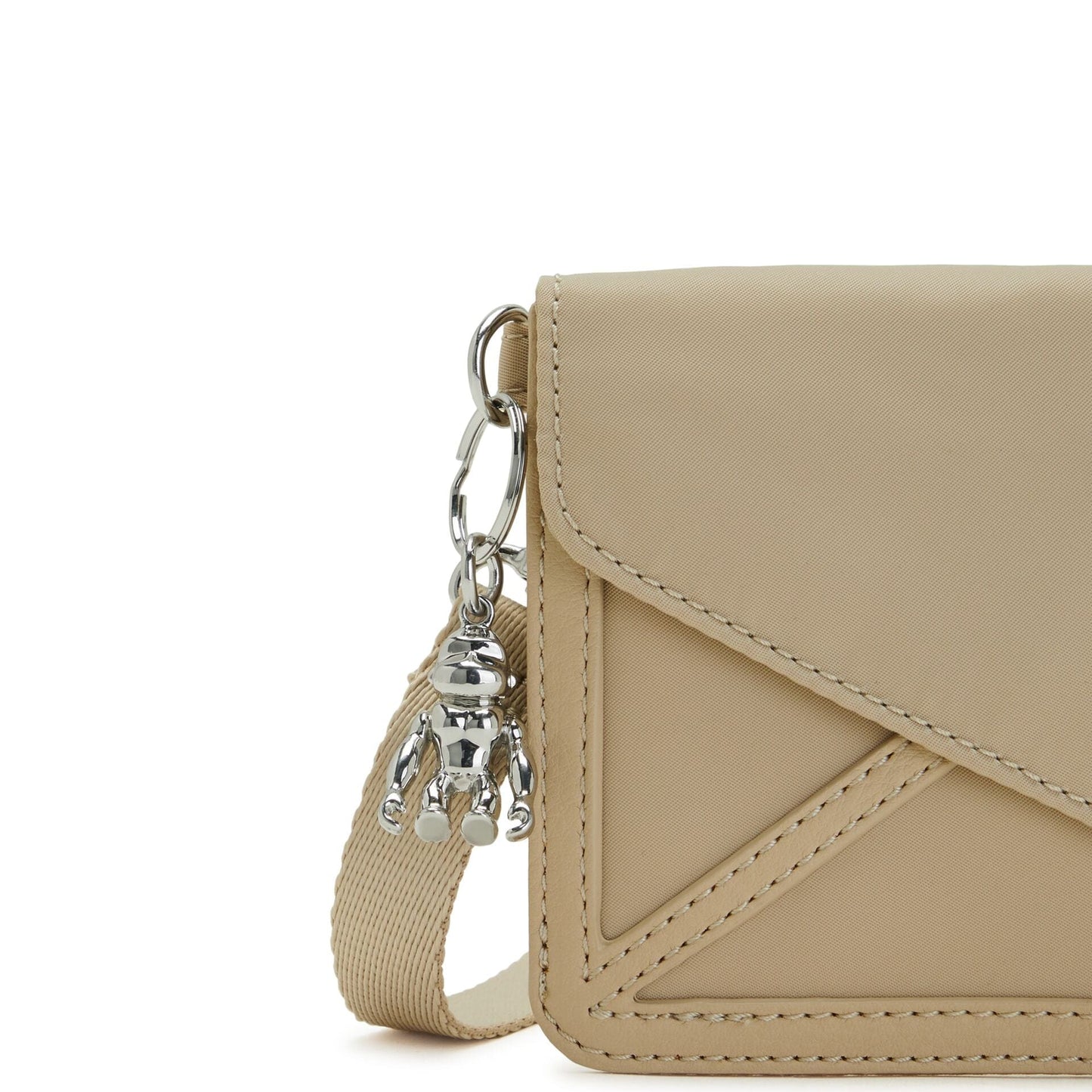 KIPLING-New Lelio-Small Crossbody (مع حزام كتف قابل للإزالة-بيج طبيعي-I6809-Y87