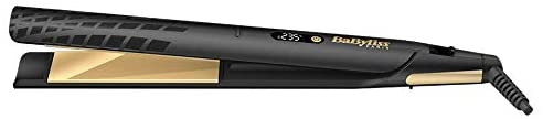 مكواة فرد الشعر Babyliss Babst430Sde، 3 درجات حرارة، شاشة LCD، 35 مم - ذهبي