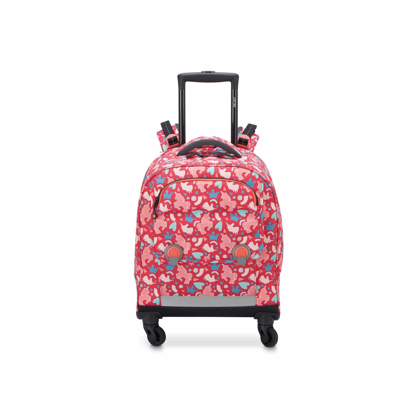 DELSEY BTS 2022 4W VERT BACKPACK 15.6 PINK PRINTING