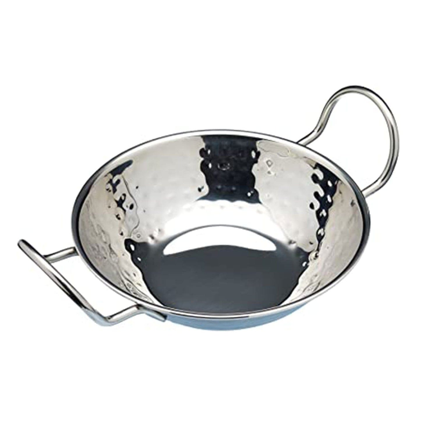 WOF BALTI DISH HAMMERED 17CM SS - WFBALTIHAM17
