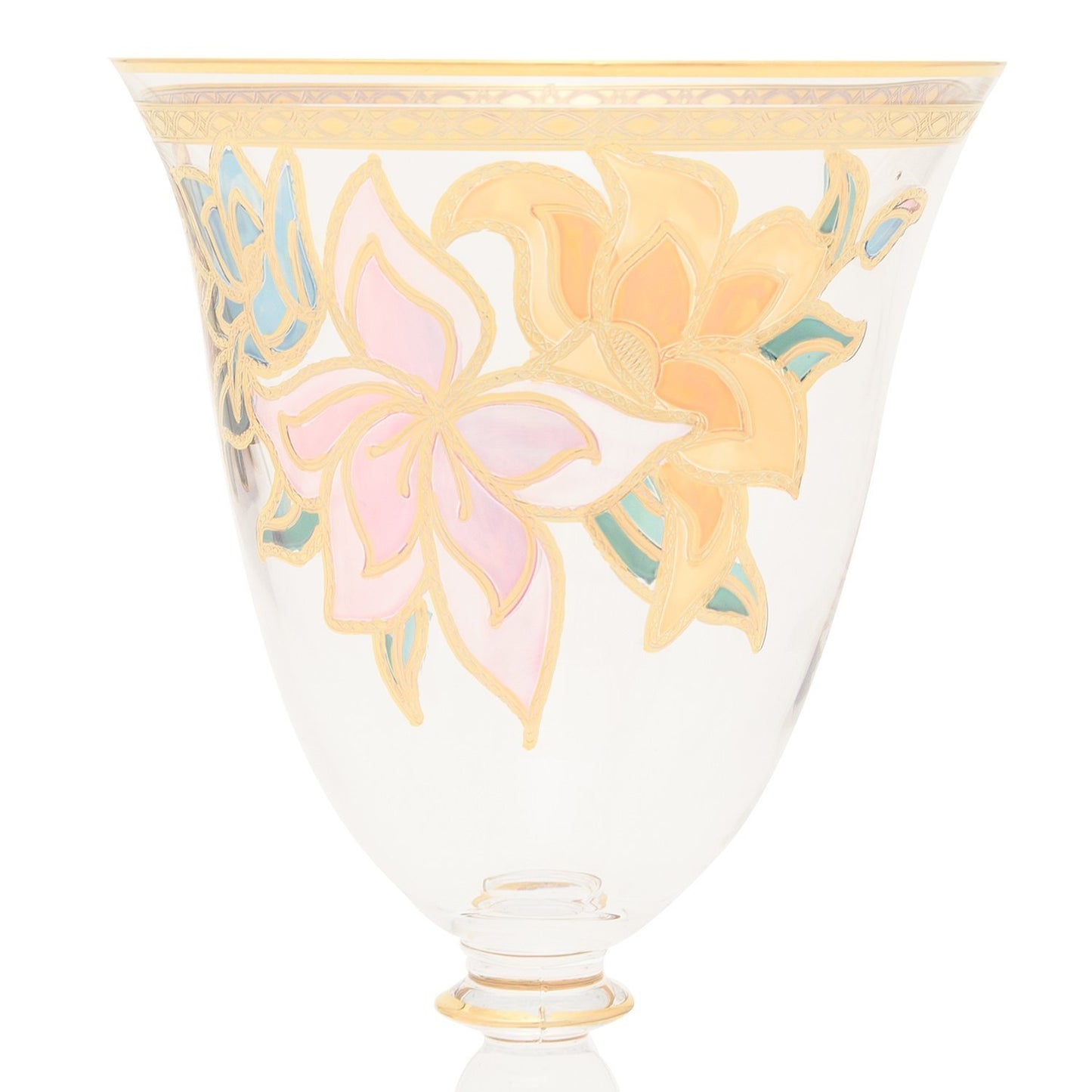 Combi Givy Goblet Set - Gold, 260 ml, Large, 6 Piece - G611Z/96 - Jashanmal Home