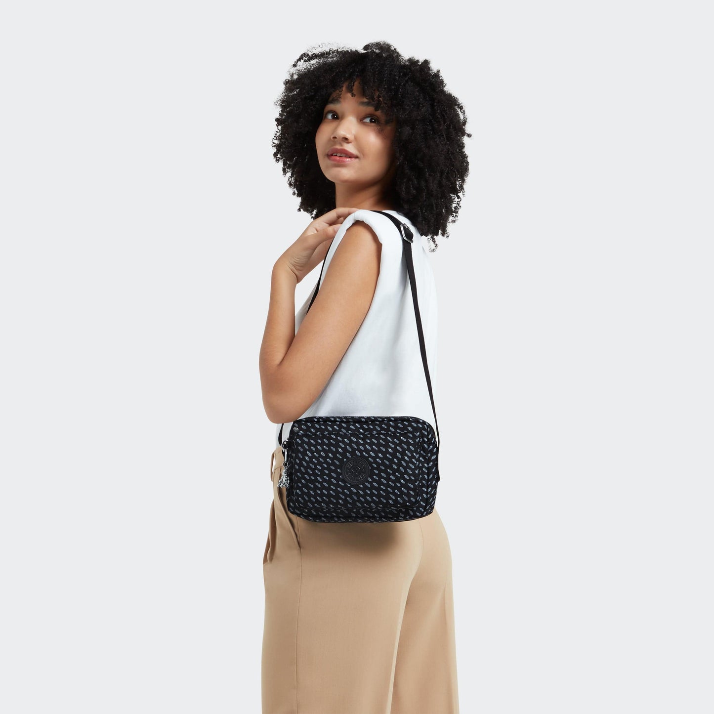 حقيبة Kipling-Abanu متوسطة الحجم - Ultimate Dots - I6237-R87