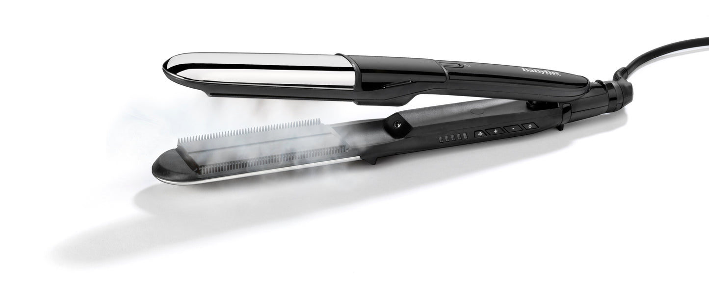 BABYLISS STRAIGHTENER 39MM CERAMIC 230C STEAM IONIC