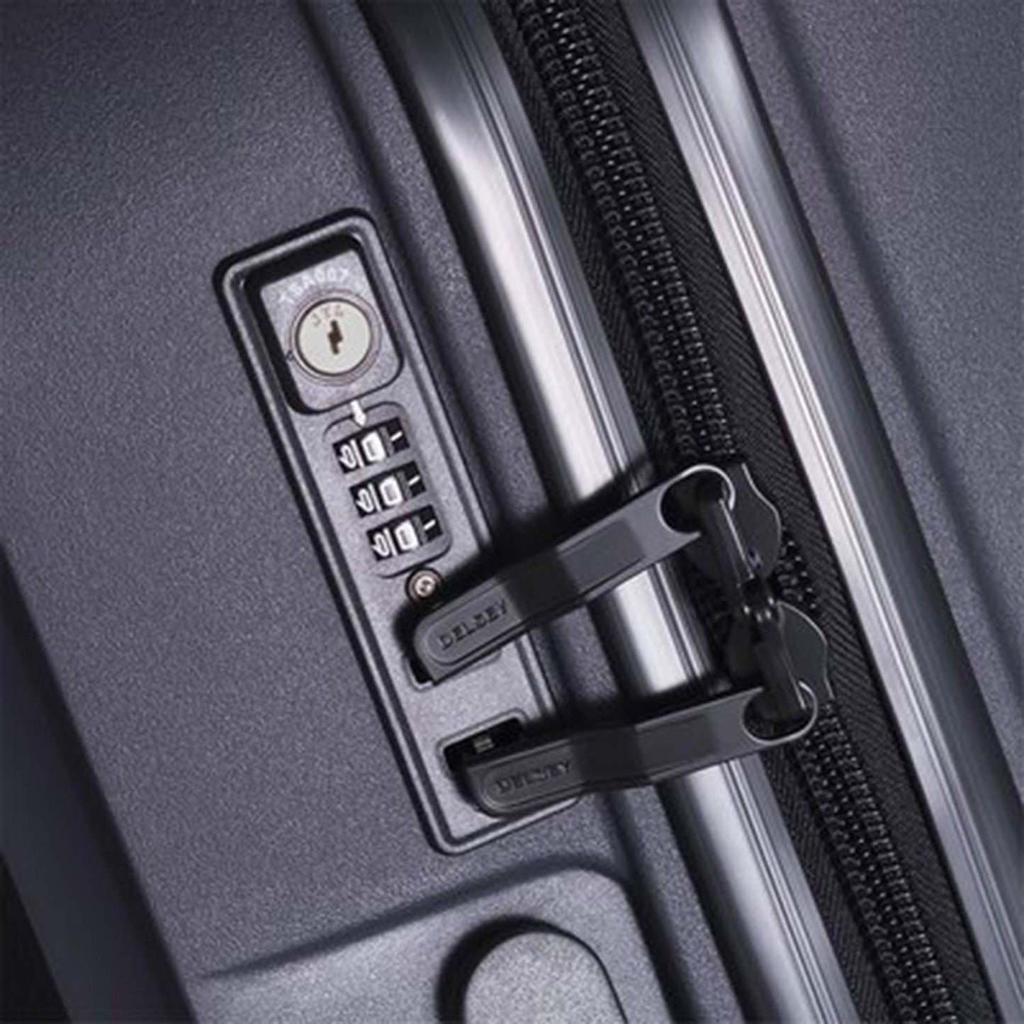 Delsey Belmont 4 Wheel Trolley Case - Anthracite - 00384082001 ANT - Jashanmal Home