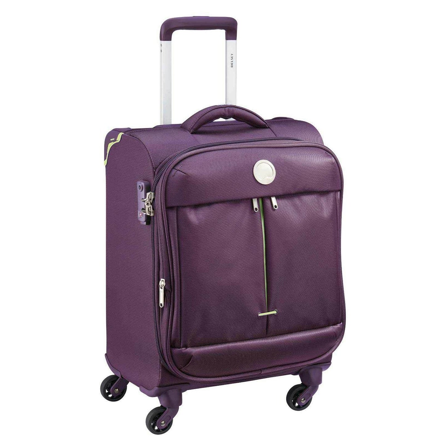 Delsey Flight Lite 4 Wheel ZST Cabin Trolley Bag - Purple - 00023380508G9 PURPLE - Jashanmal Home