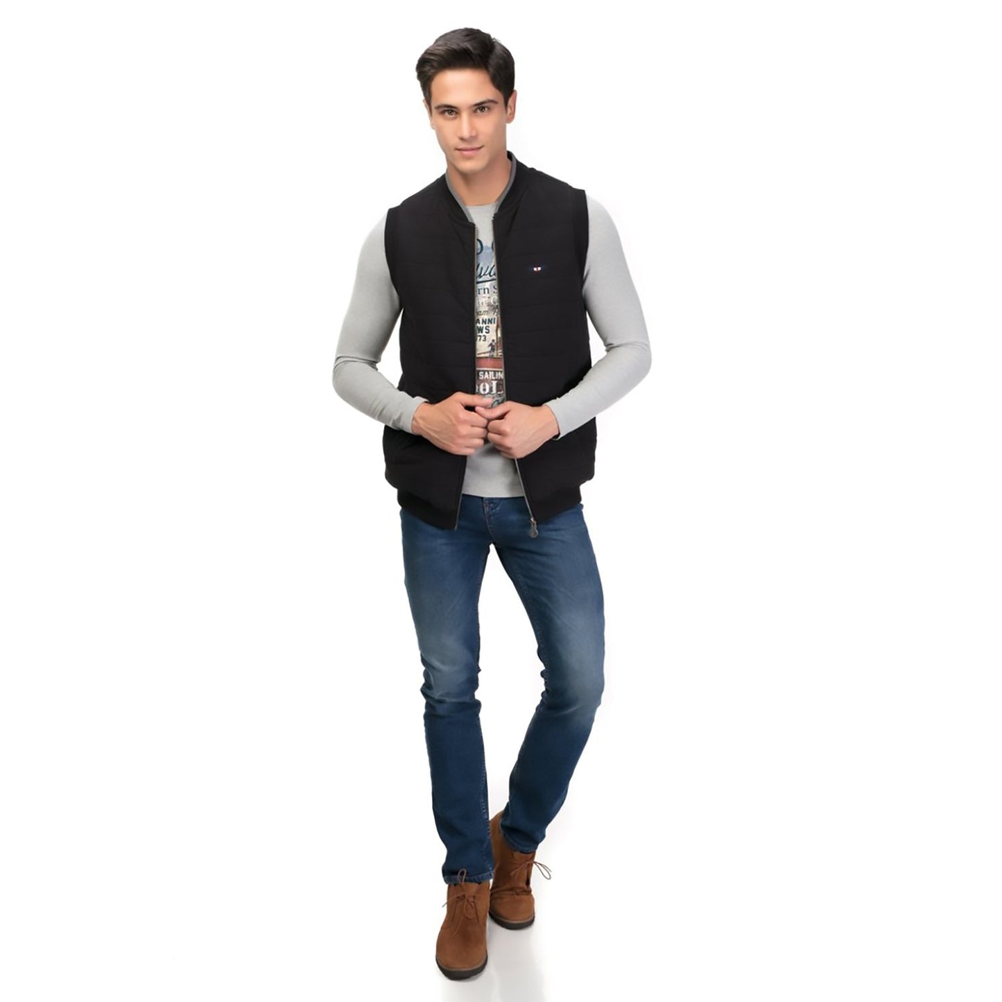 سترة جالفاني هيغيرا - أسود - Glvwm67160341
