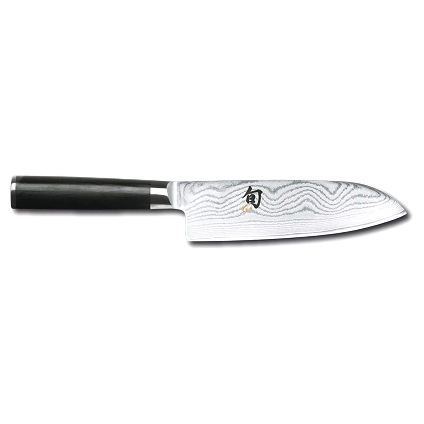 Kai Shun 6 Santoku Knife - Black, 16 cm - DM-0702