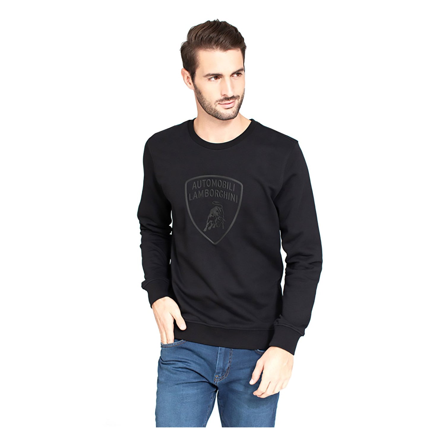 سويت شيرت لامبورغيني 3D Big Shield - أسود - B7Xub7Fg30264899 899