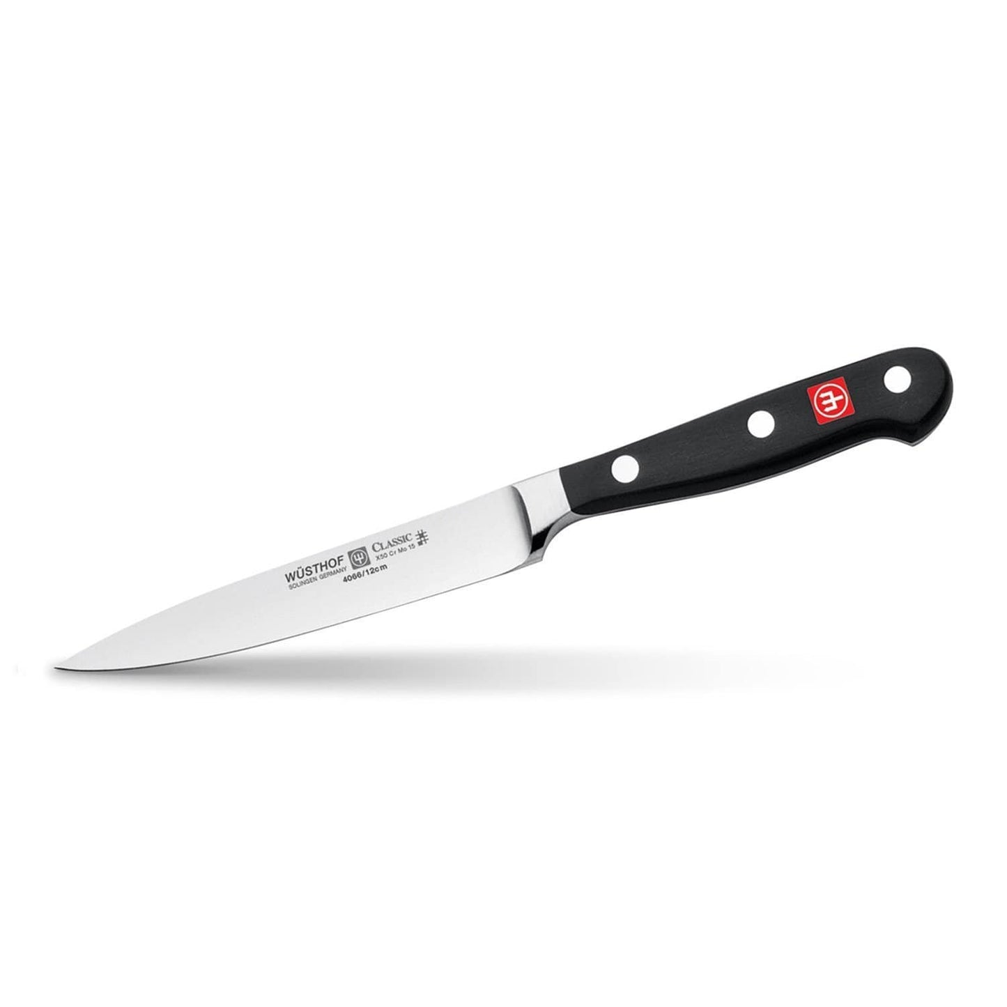 Wusthof Classic Utility Knife - Black and Silver - 791310 - Jashanmal Home