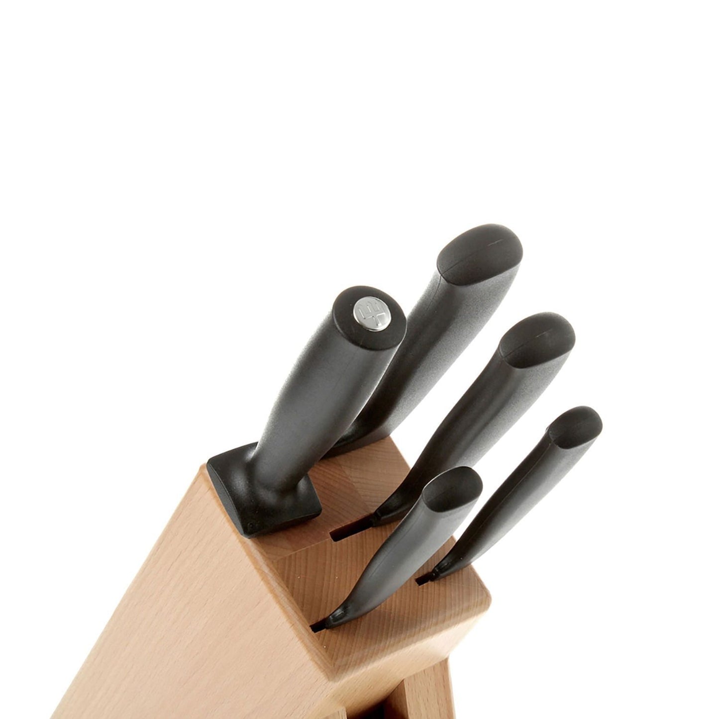 Ed. Wusthof Classic Ikon Knife Block with Set of 5 Knives - Multicolour - 9829 - Jashanmal Home