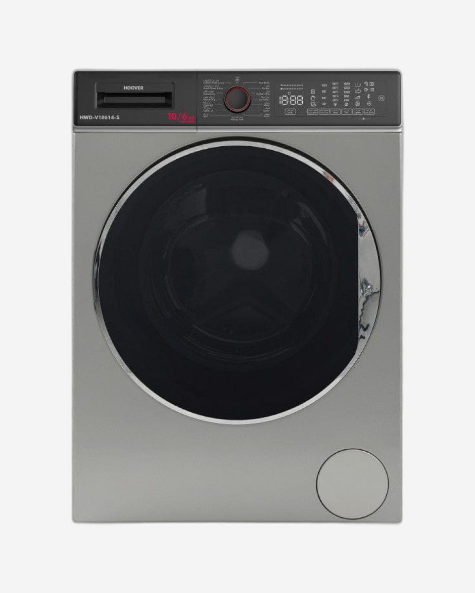 غسالة ونشافة بفتحة أمامية من هوفر 10 كجم/6 كجم HWD-V10614-S