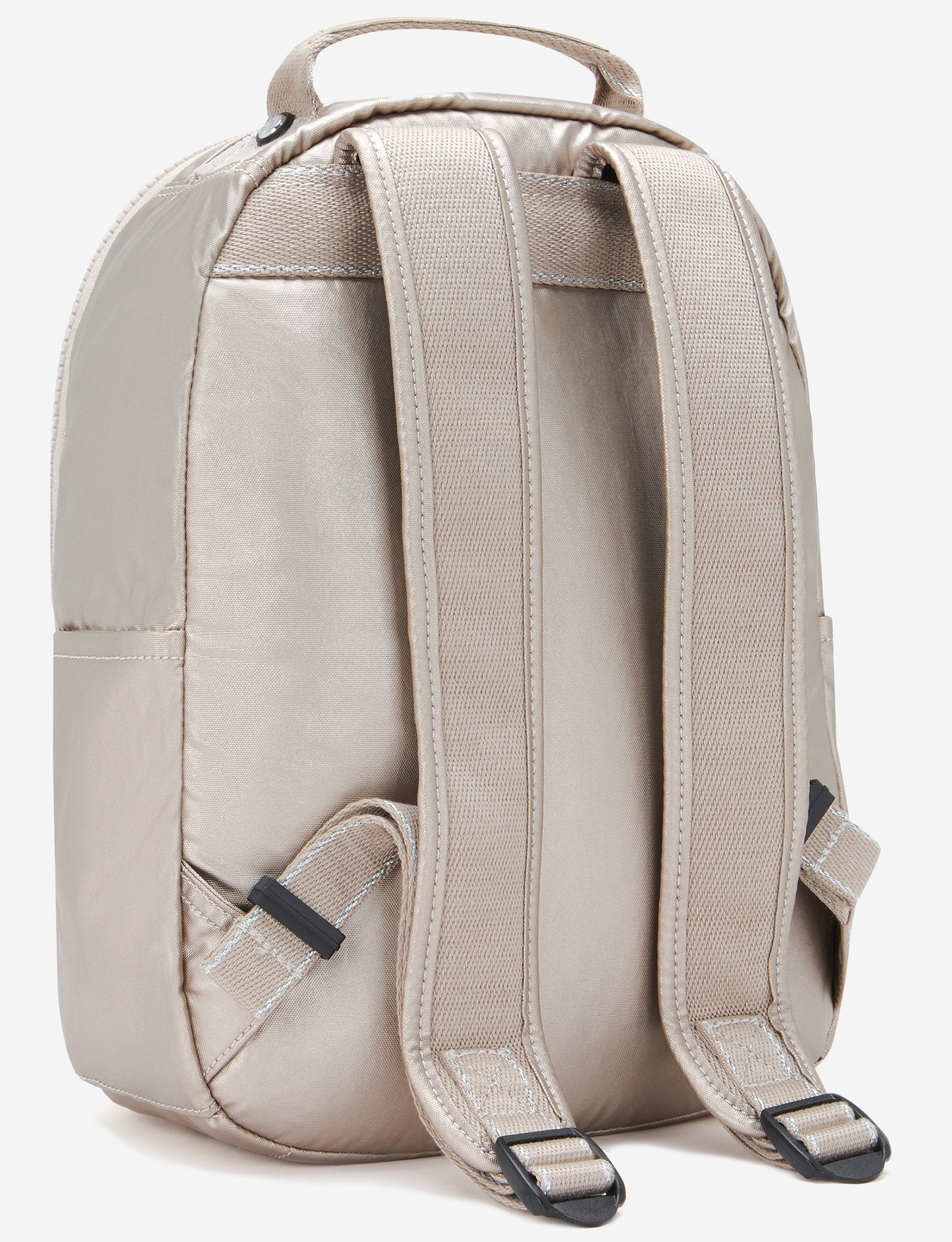 KIPLING Seoul S Metallic Glow حقيبة ظهر صغيرة (مع جيب للكمبيوتر اللوحي) I3789-48I