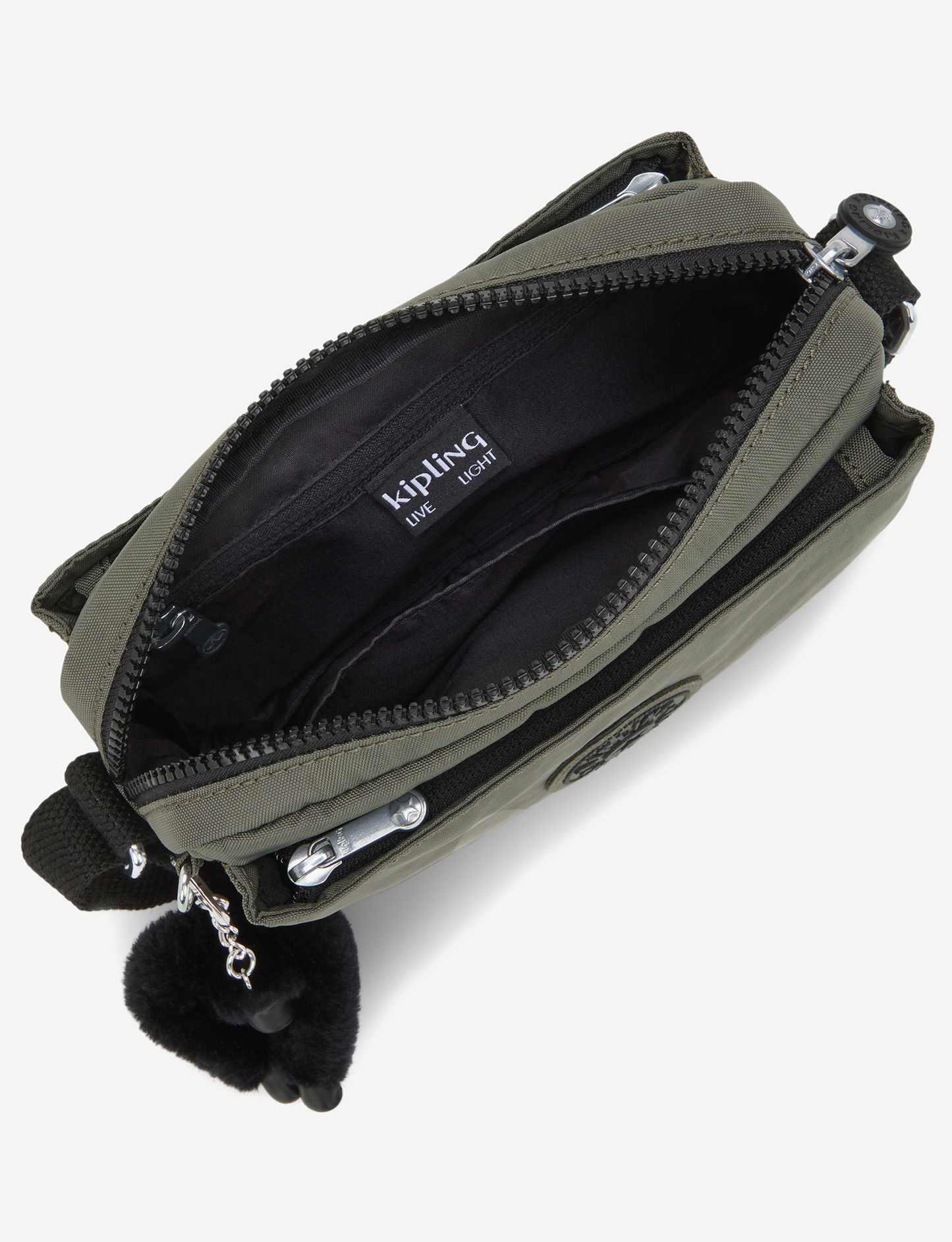 KIPLING Abanu Green Moss حقيبة كتف صغيرة I4208-88D