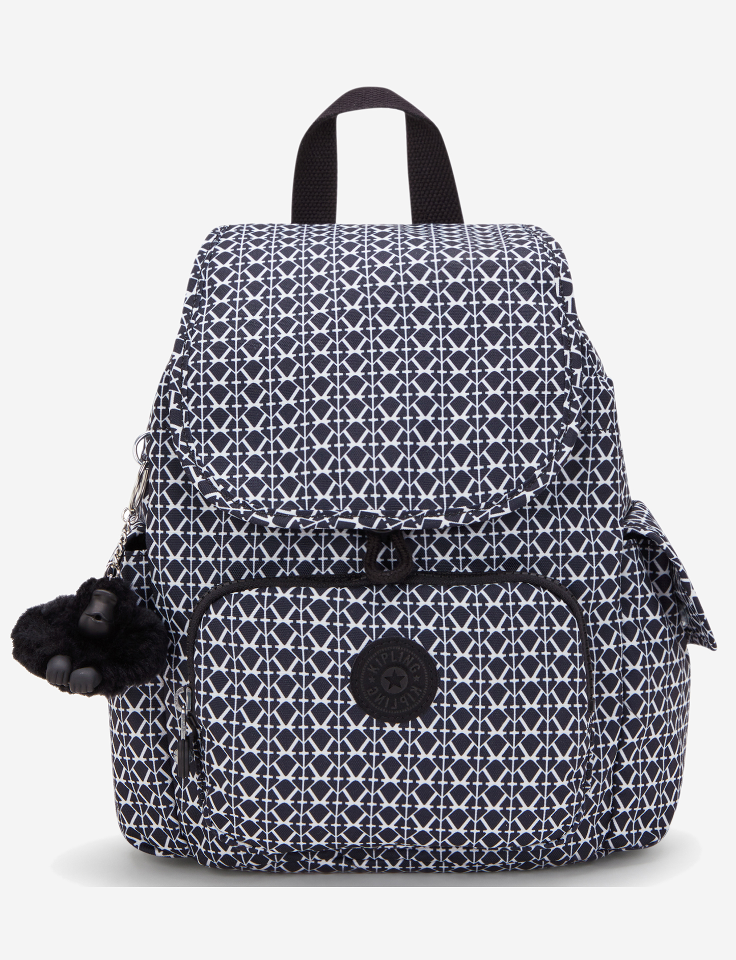 حقيبة ظهر صغيرة KIPLING City Pack Mini Signature Print I4628-DD2