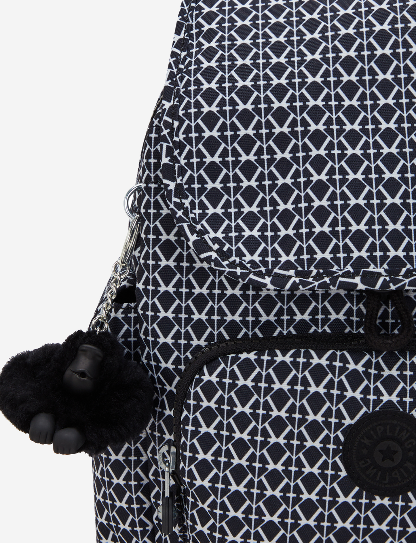 حقيبة ظهر صغيرة KIPLING City Pack Mini Signature Print I4628-DD2