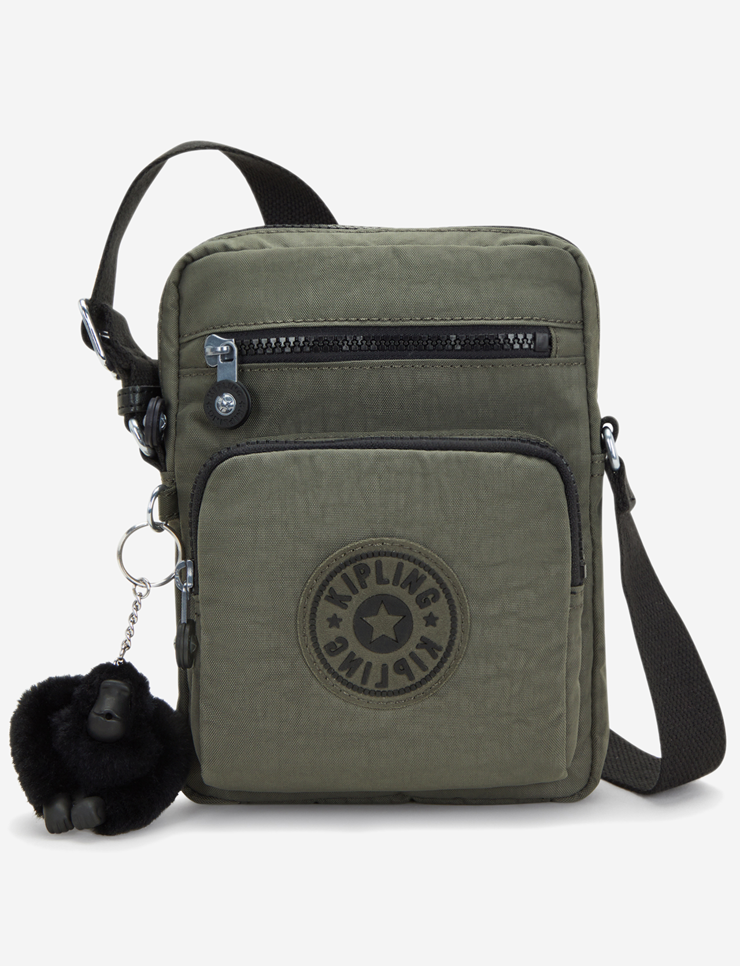 KIPLING حقيبة كروس صغيرة Gunne باللون الأخضر الطحلبي I3244-88D