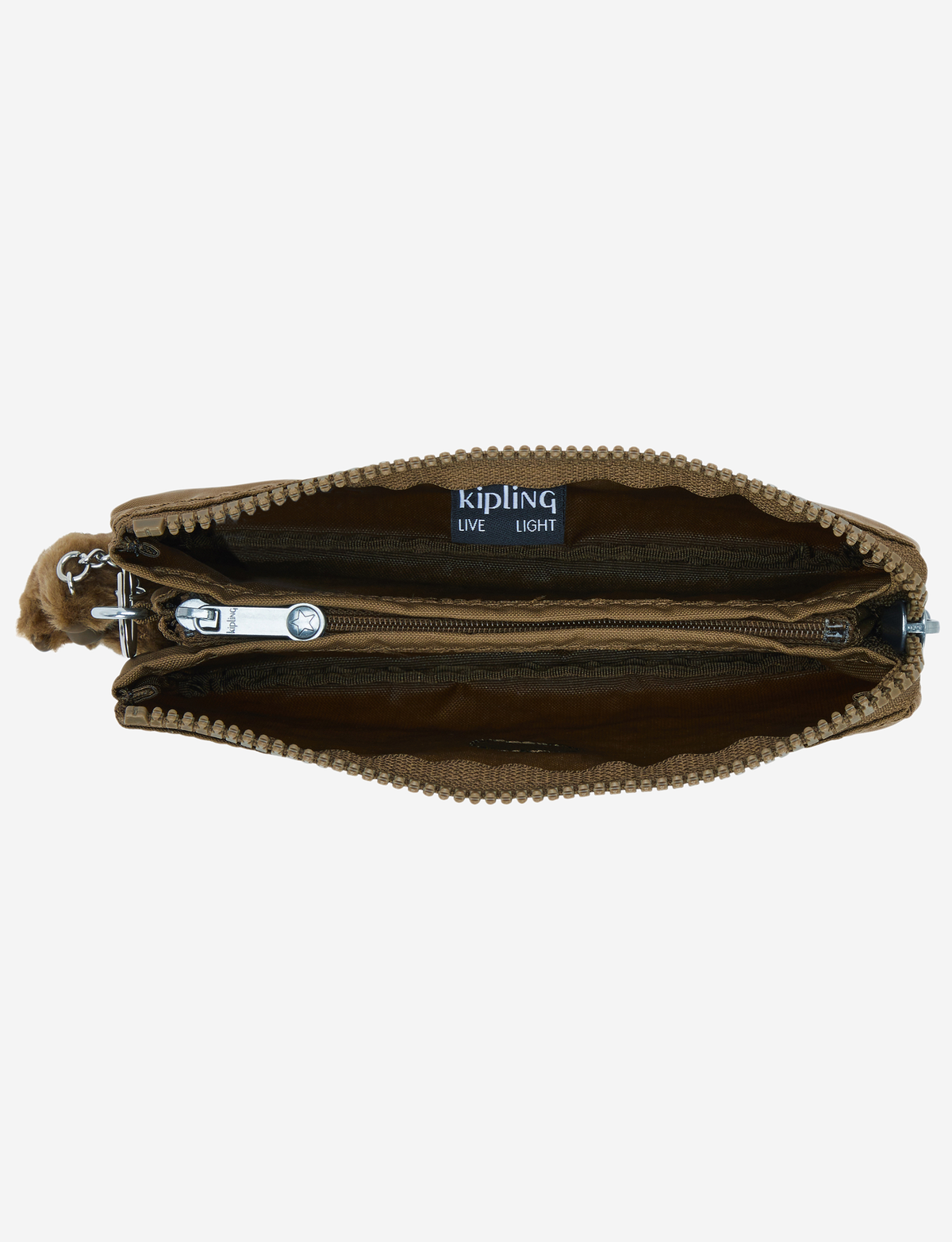 KIPLING Creativity L Smooth Khaki محفظة كبيرة 13265-1NA