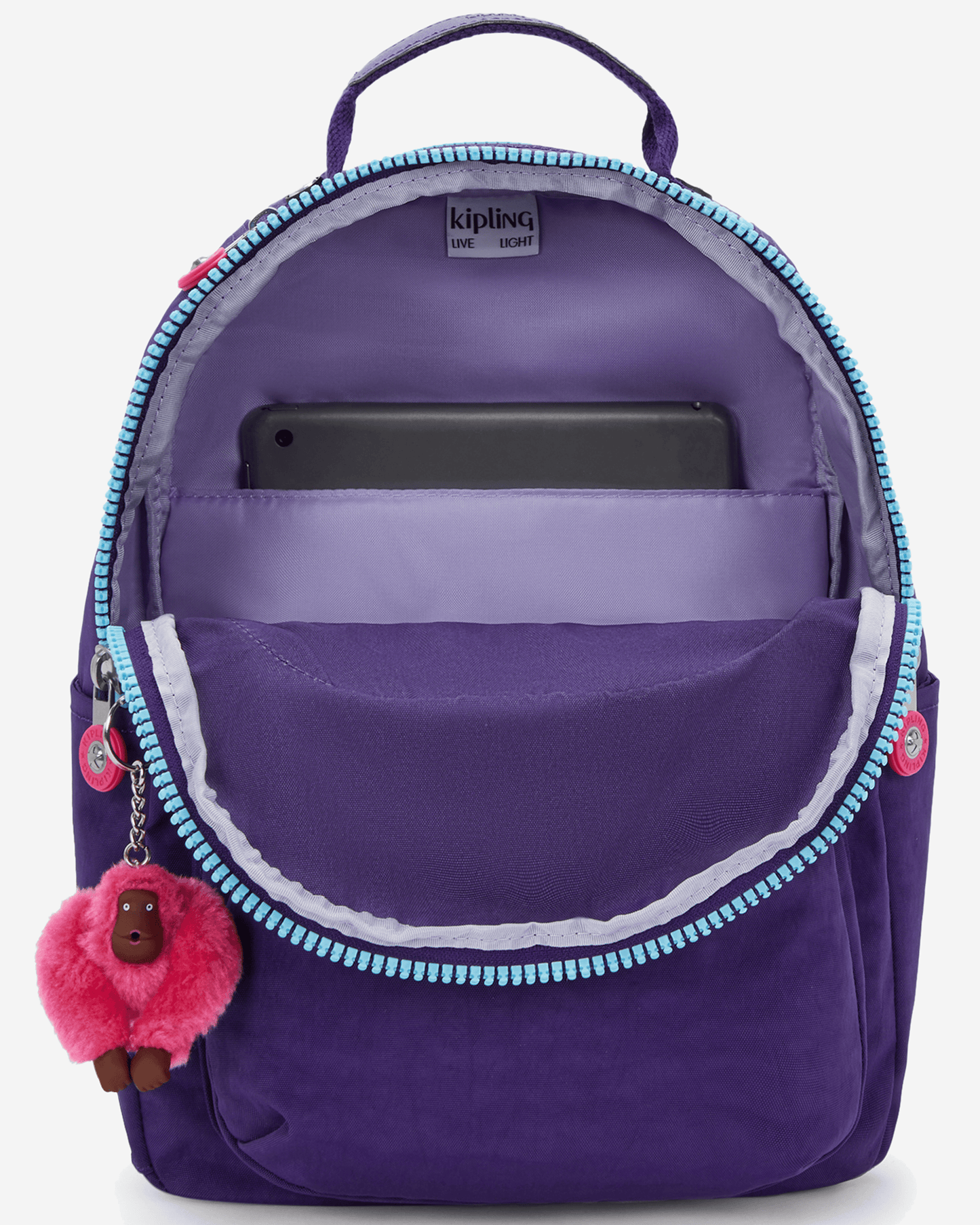 Kipling  Seoul S Vip Purple Small Backpack (with Tablet Compartment) I4345-4PI