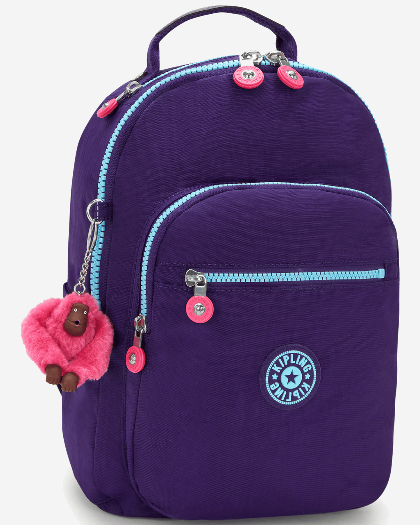 Kipling  Seoul S Vip Purple Small Backpack (with Tablet Compartment) I4345-4PI