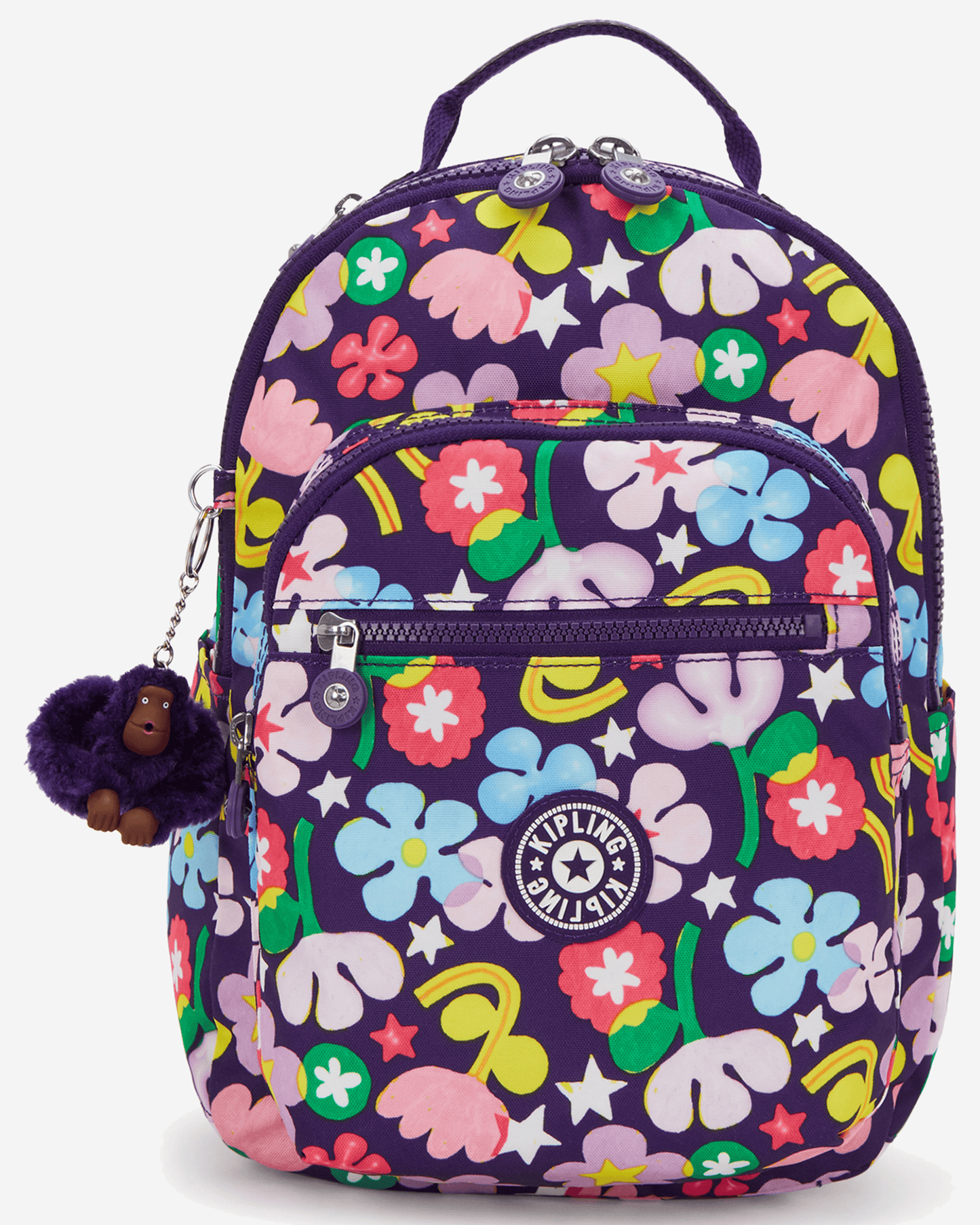 Kipling  Seoul S Fairy Flower Small Backpack (with Tablet Compartment) I5357-9MO