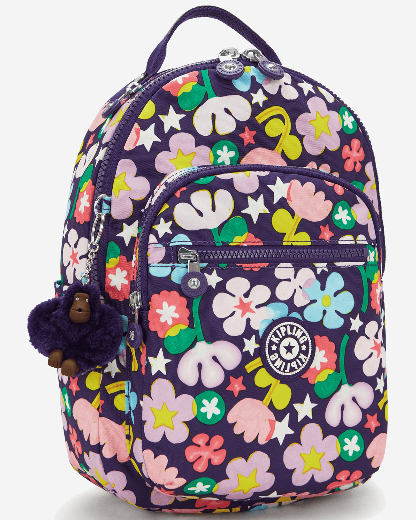 Kipling  Seoul S Fairy Flower Small Backpack (with Tablet Compartment) I5357-9MO