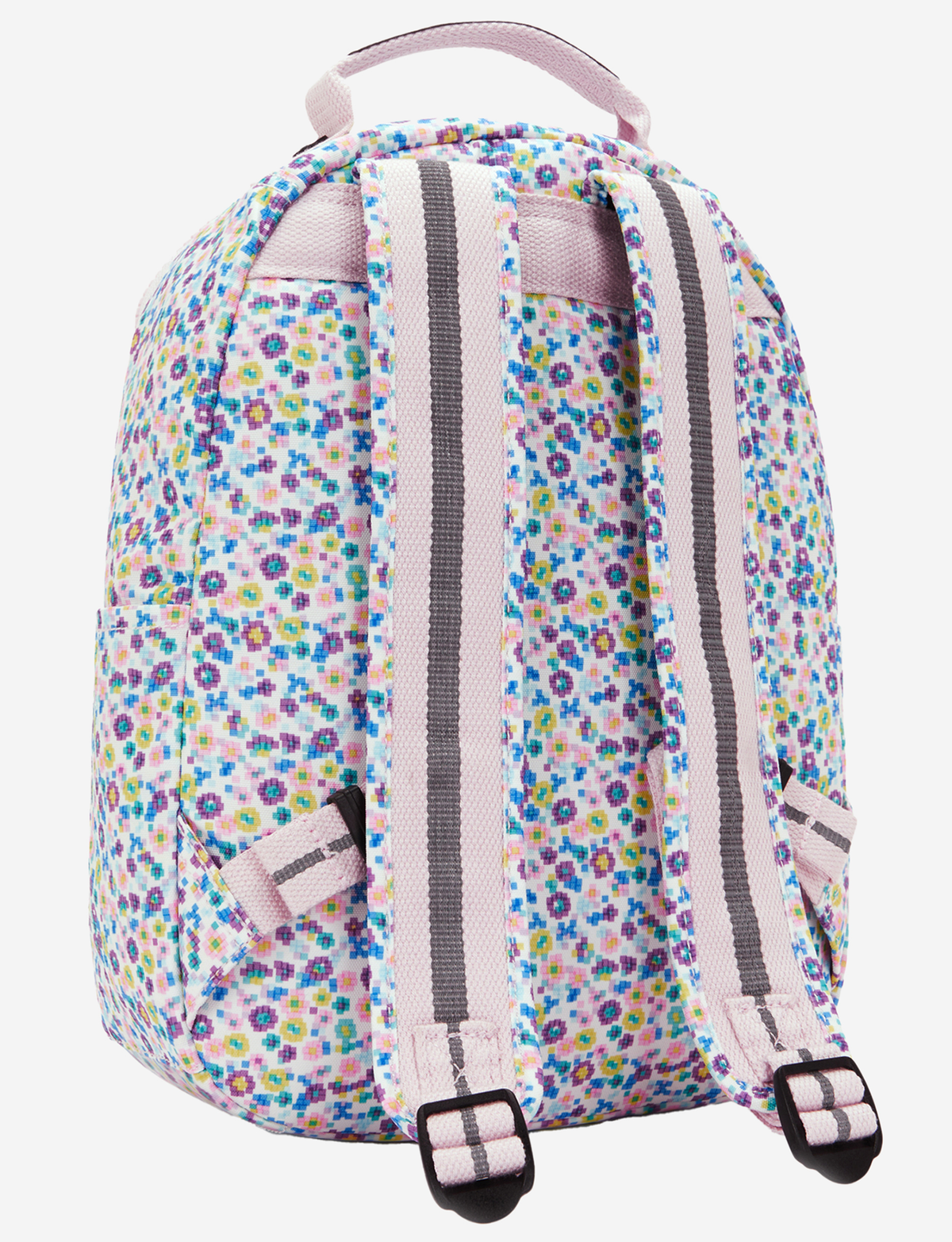 حقيبة ظهر صغيرة KIPLING Seoul S Dig Flower Prt (مع جيب للكمبيوتر اللوحي) I5357-7ER