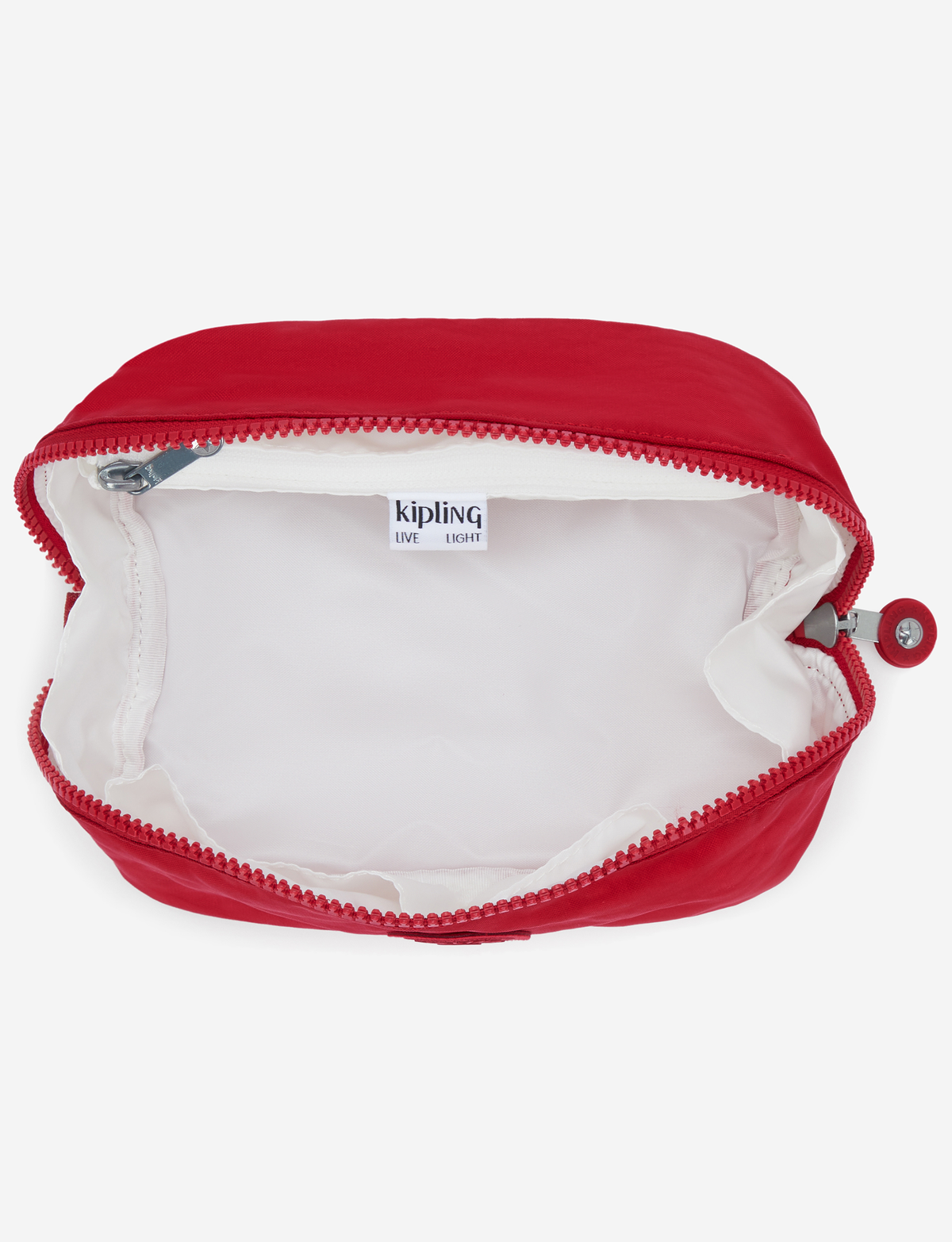 KIPLING ميركو S حقيبة مستحضرات تجميل صغيرة لون أحمر روبي I6599-1NW