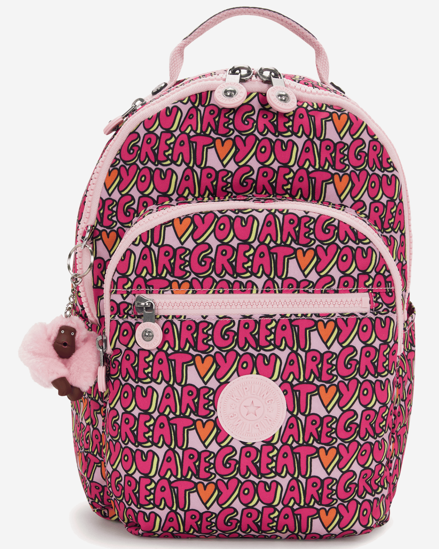 Kipling  Seoul S U R Great Prt Small Backpack (with Tablet Compartment) I5357-6KZ