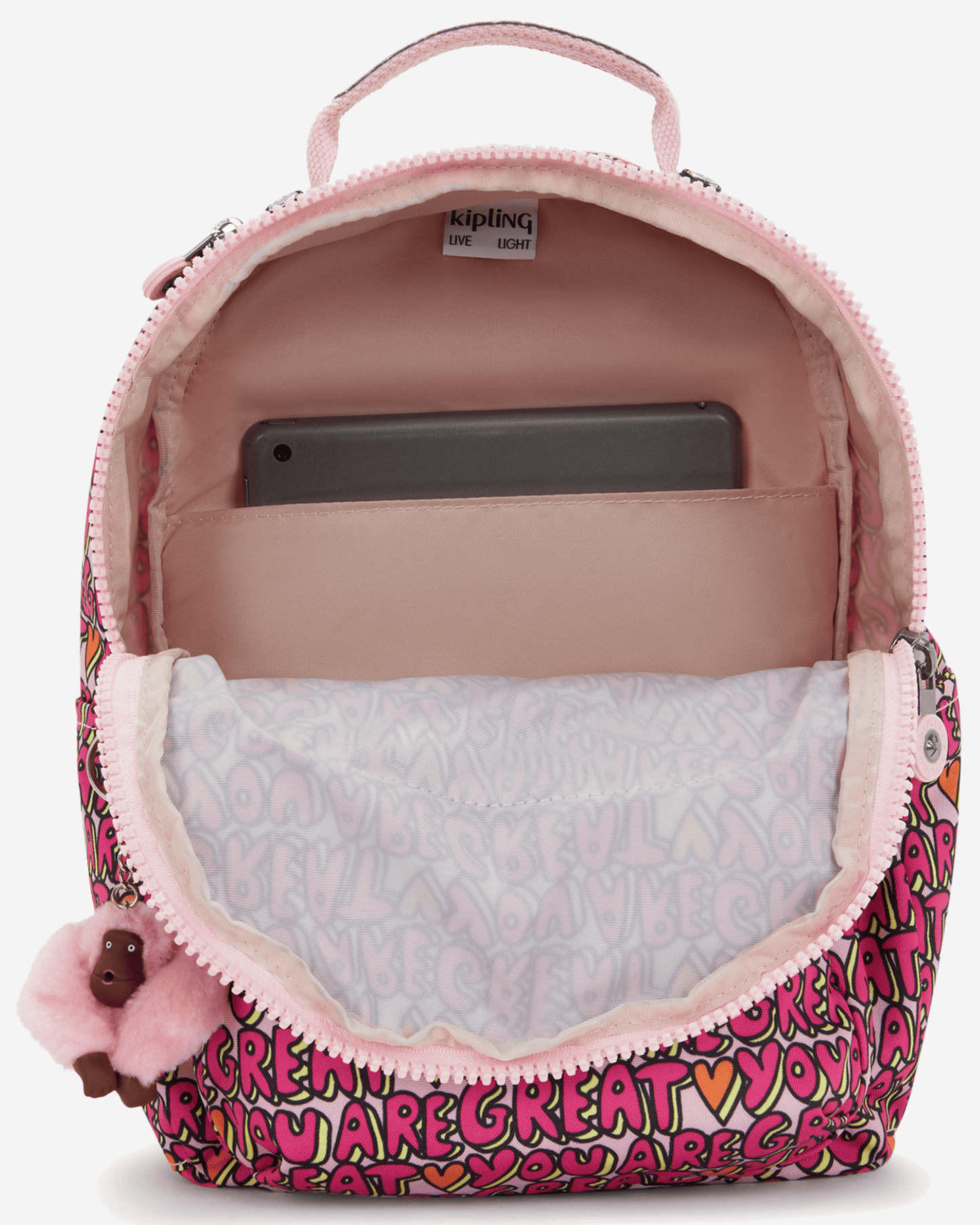 Kipling  Seoul S U R Great Prt Small Backpack (with Tablet Compartment) I5357-6KZ