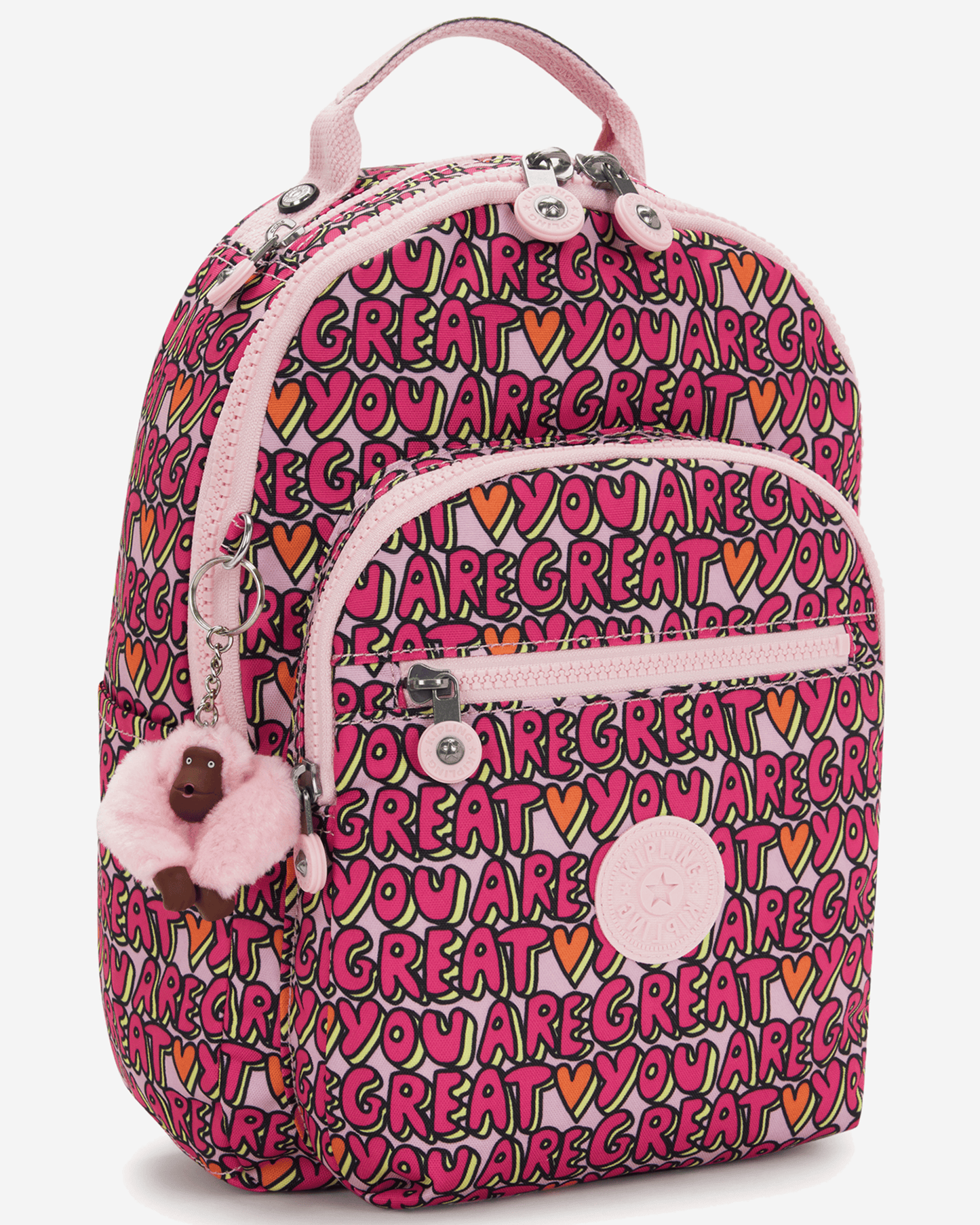 Kipling  Seoul S U R Great Prt Small Backpack (with Tablet Compartment) I5357-6KZ