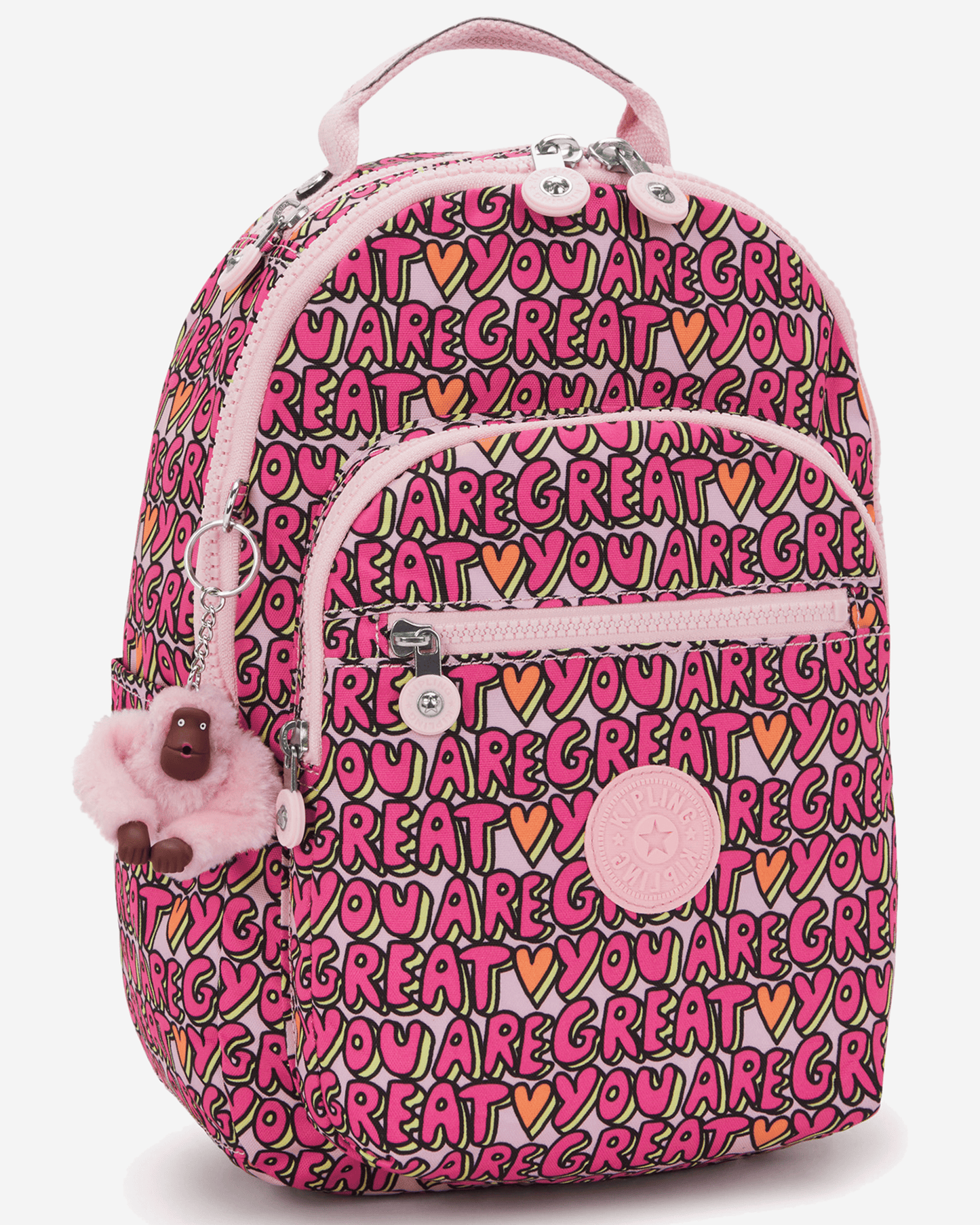 Kipling  Seoul S U R Great Prt Small Backpack (with Tablet Compartment) I5357-6KZ