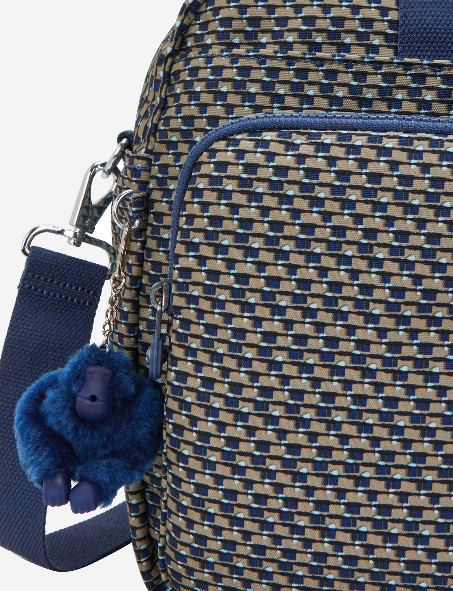 KIPLING Defea Xl حقيبة سفر متوسطة الحجم باللون الأزرق على سلك I5839-9PC