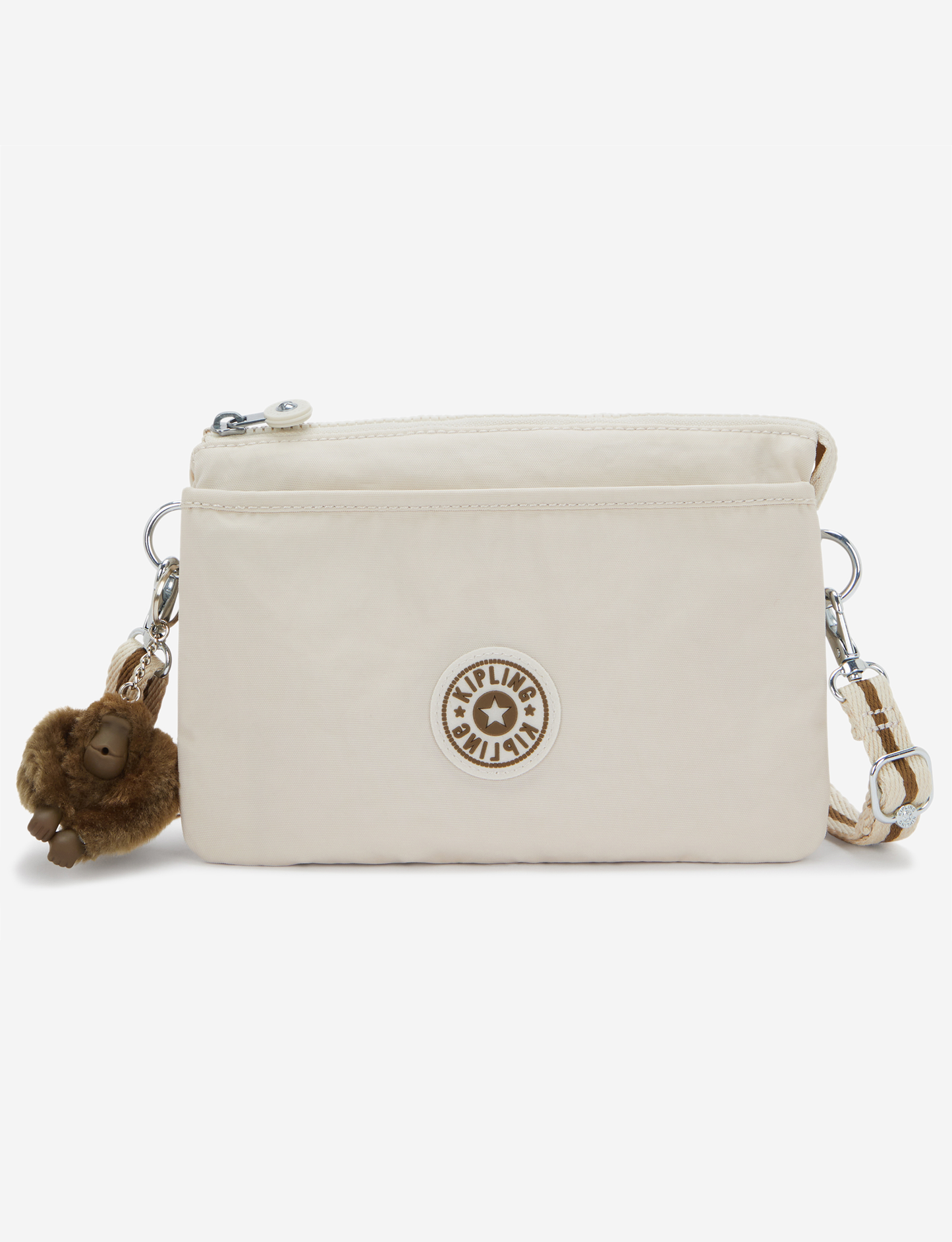 KIPLING Riri Soft Sand حقيبة كروس صغيرة (مع حزام كتف قابل للإزالة) I7590-9LO