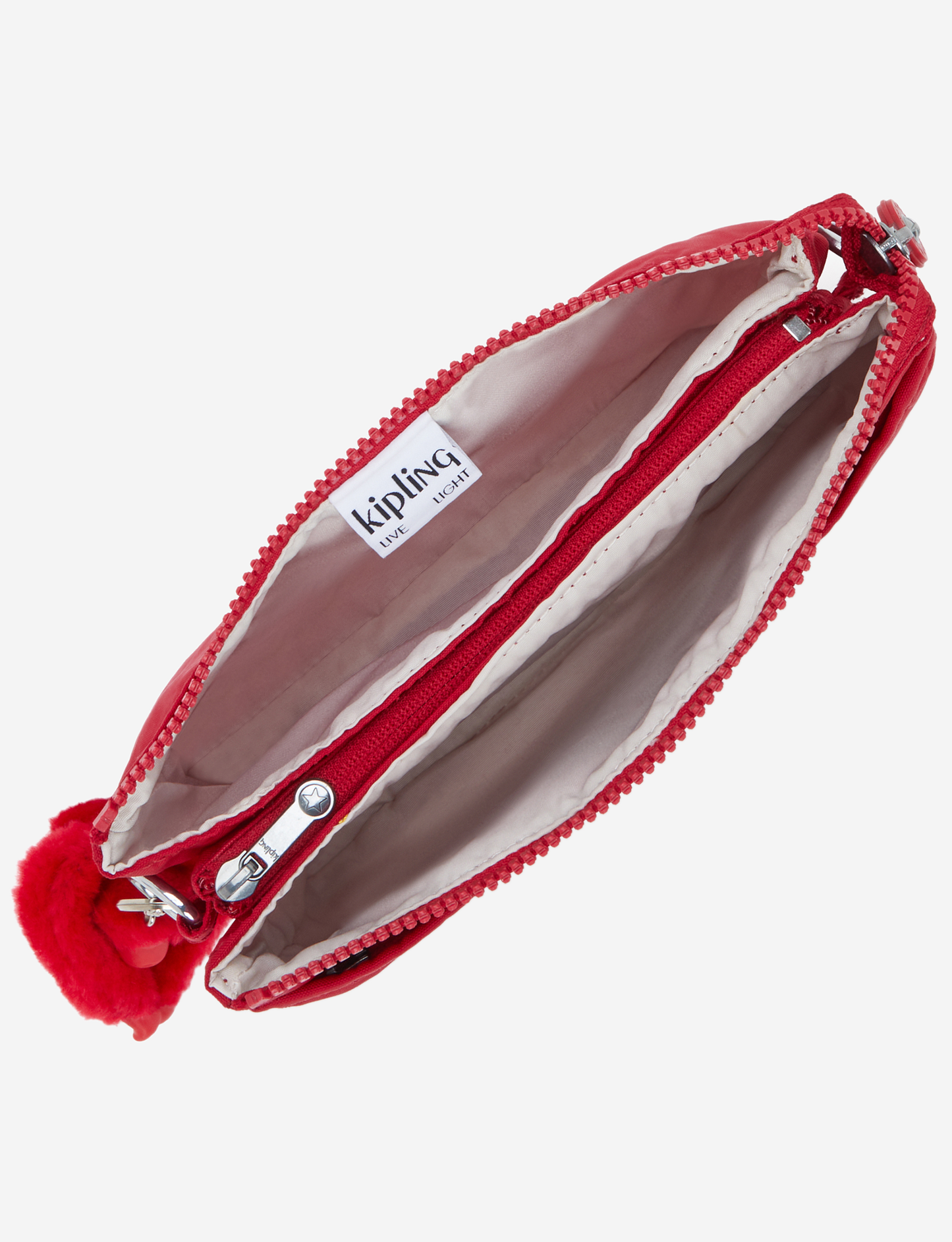 حقيبة كروس صغيرة KIPLING Riri باللون الأحمر الياقوتي (مع حزام كتف قابل للإزالة) I7590-1NW