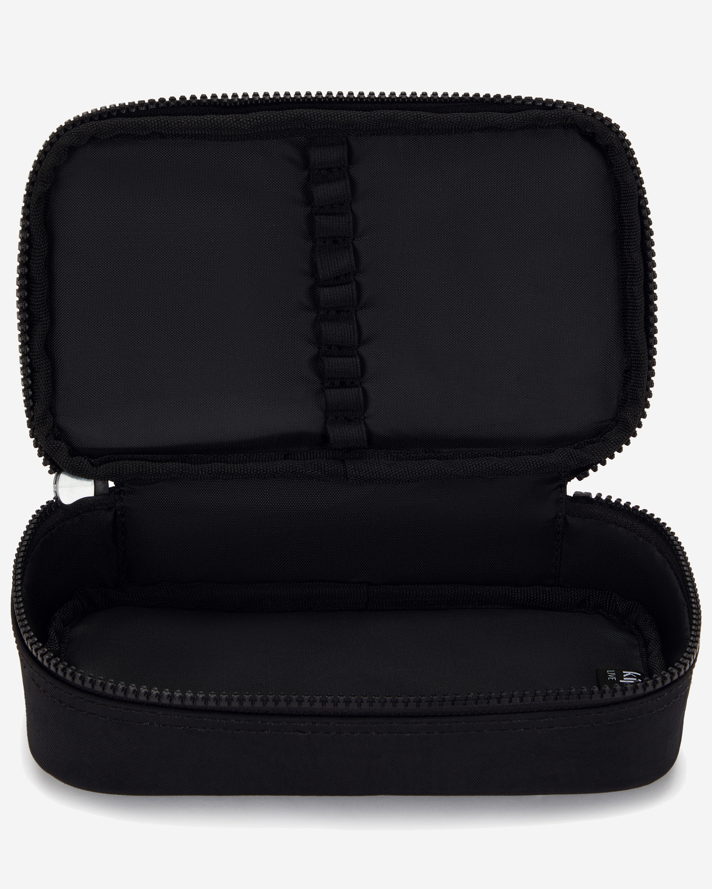Kipling  50 Pens Black Khaki Bl Medium Pencase 10999-5FY