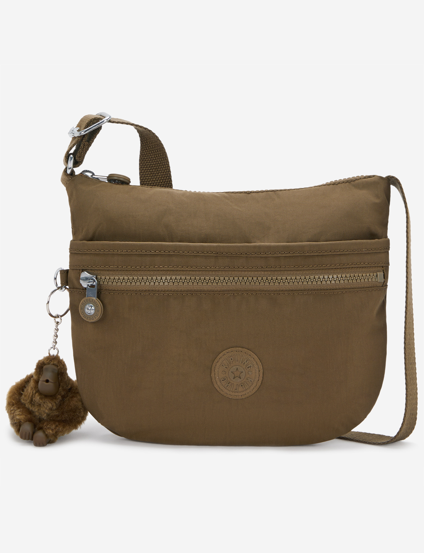 KIPLING Arto S Smooth Khaki حقيبة كروس بودي صغيرة 00070-1NA